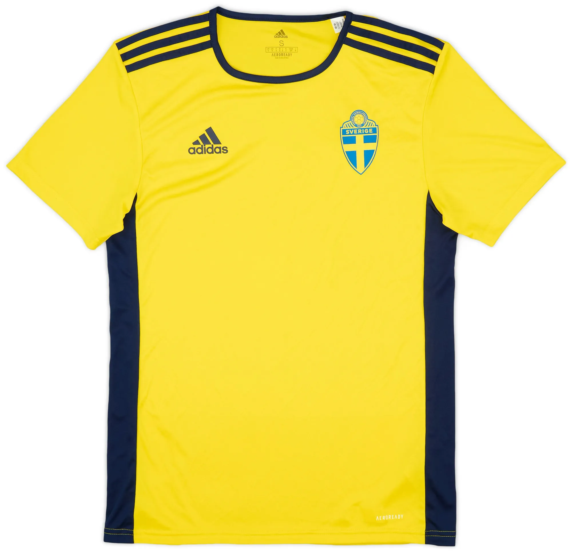 adidas Sweden Mens SS Home Shirt 2021