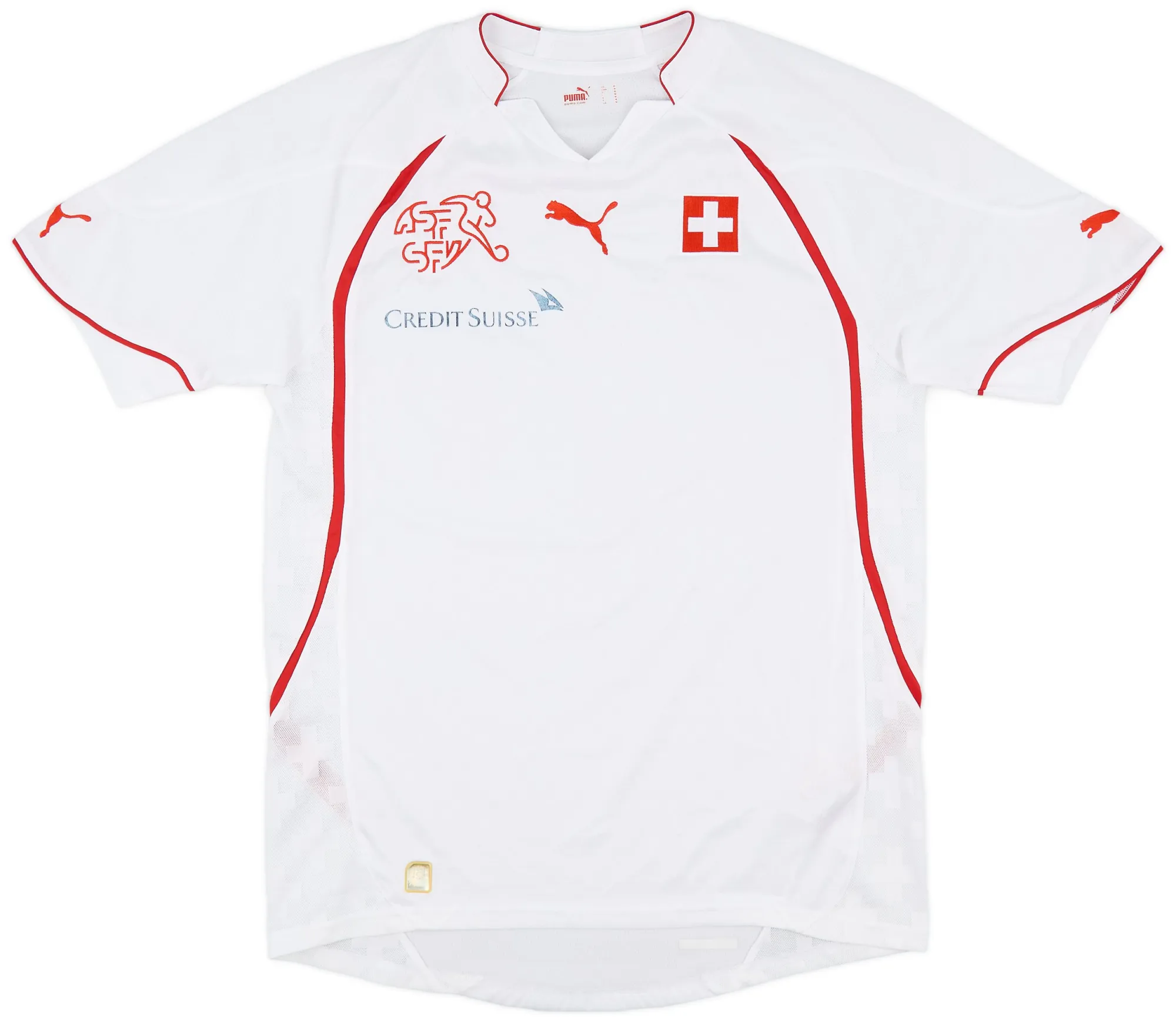 Puma Switzerland Mens SS Away Shirt 2010