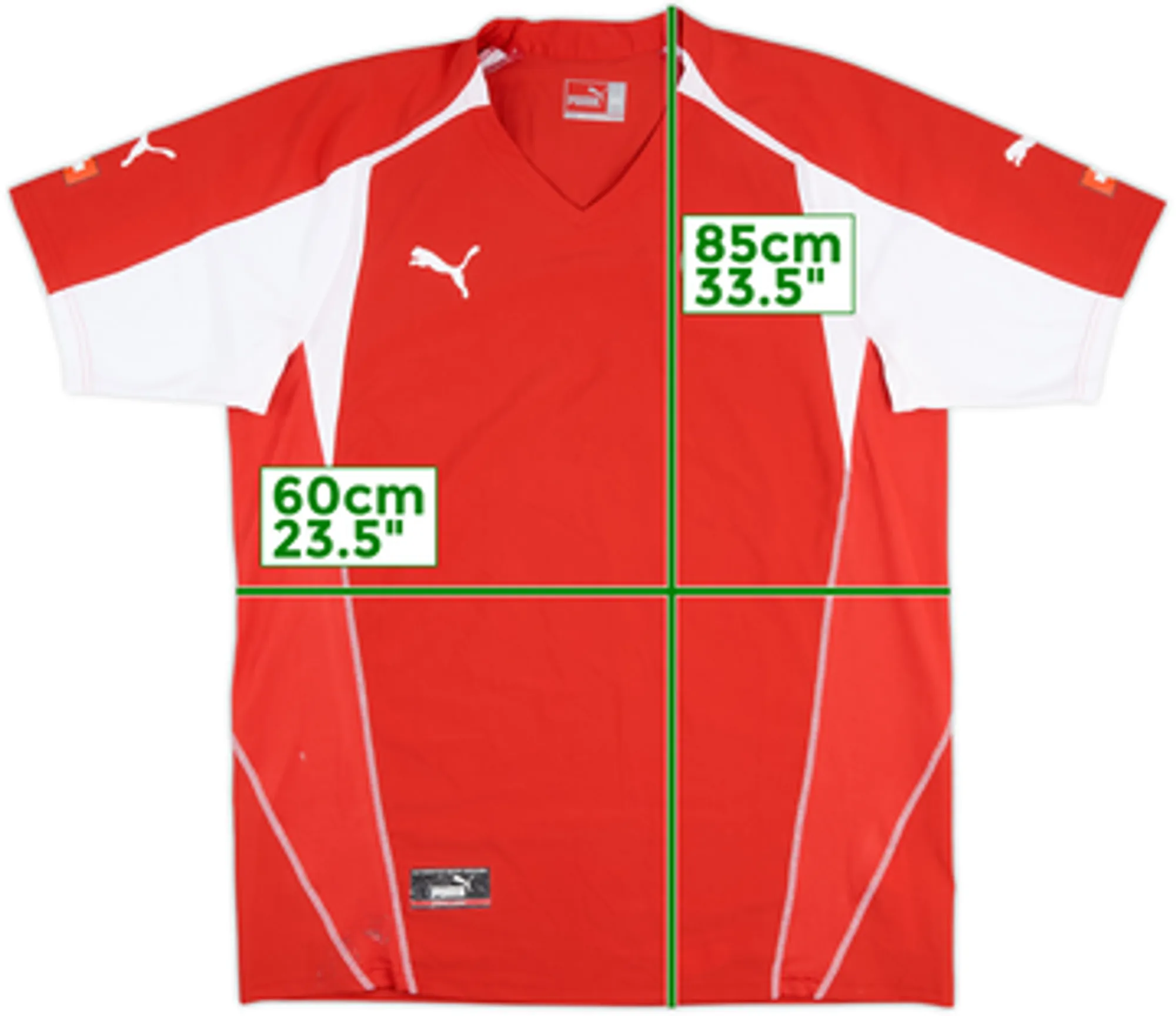 Puma Switzerland Mens SS Home Shirt 2004