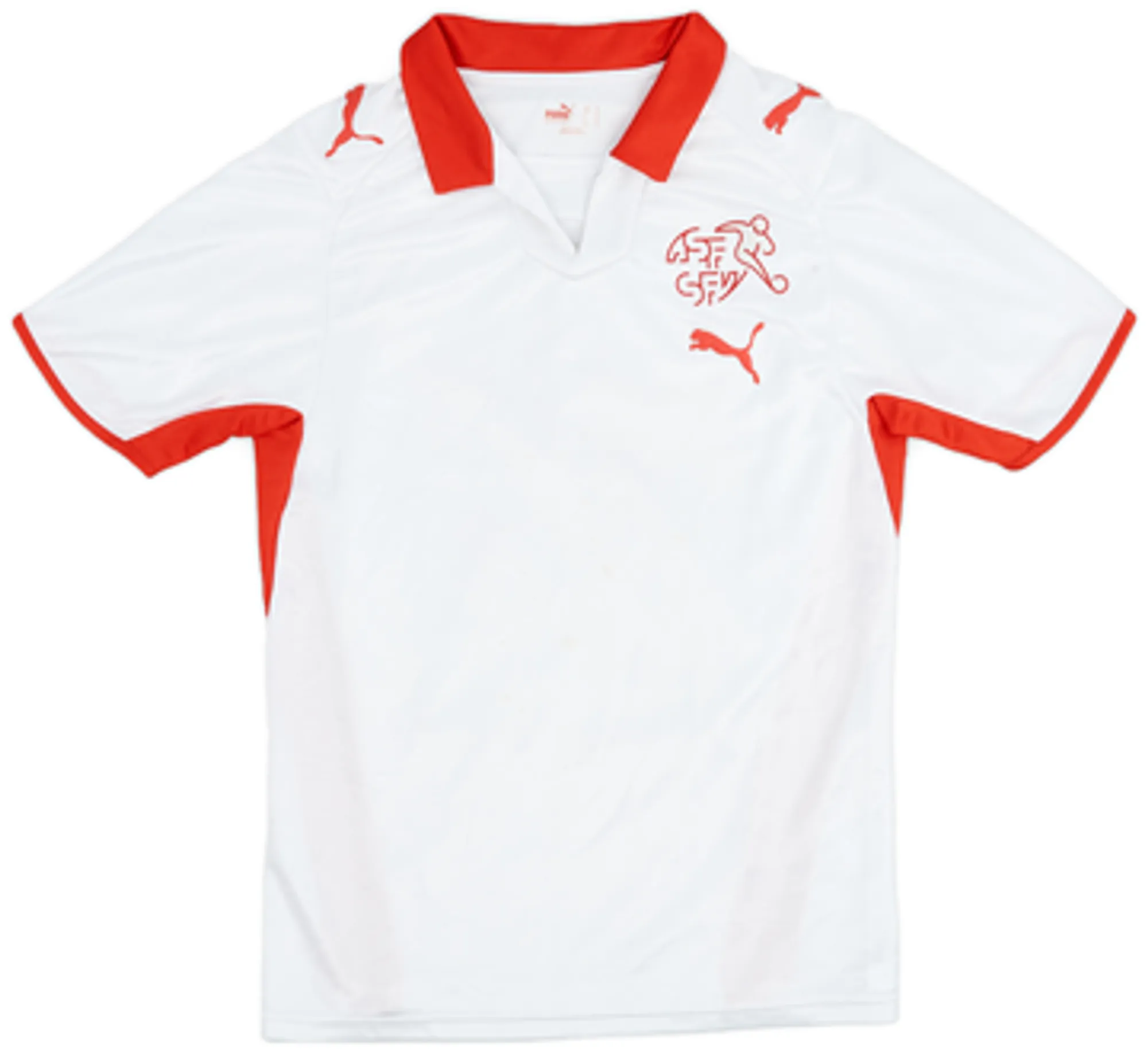 Puma Switzerland Mens SS Away Shirt 2008