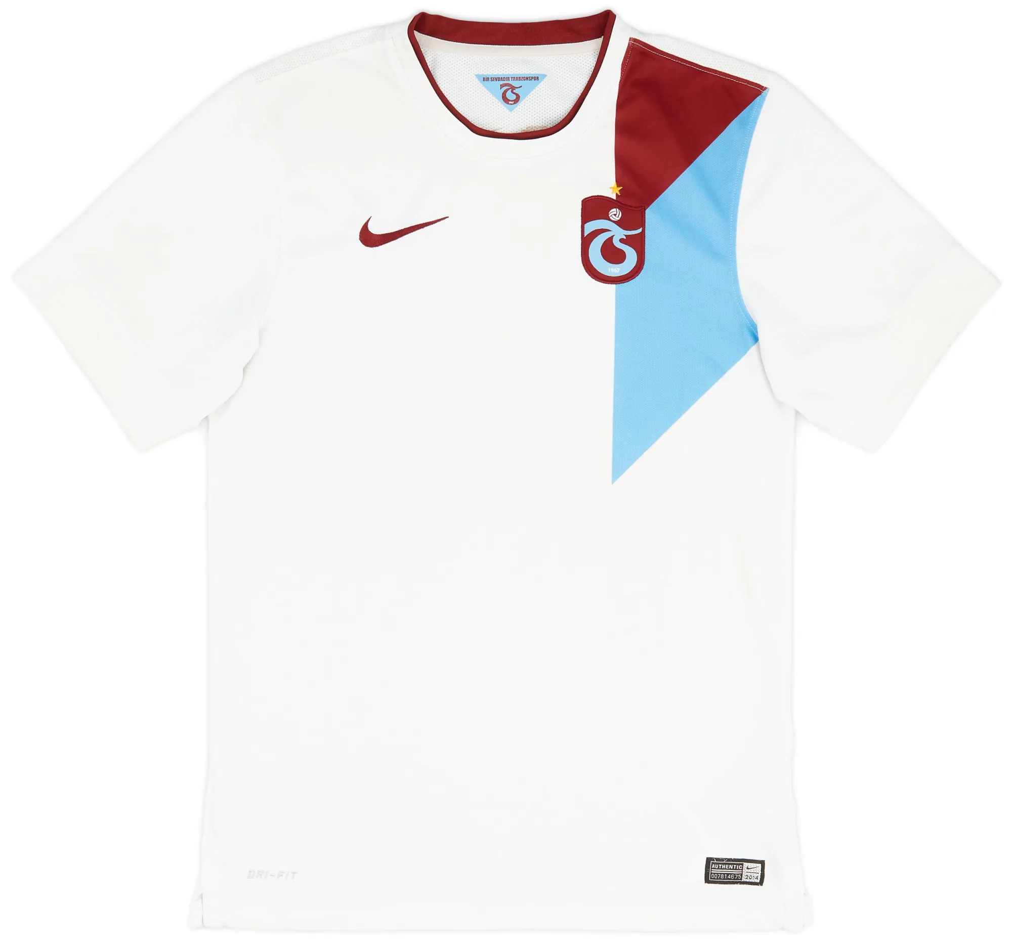 Nike Trabzonspor Mens SS Away Shirt 2014/15
