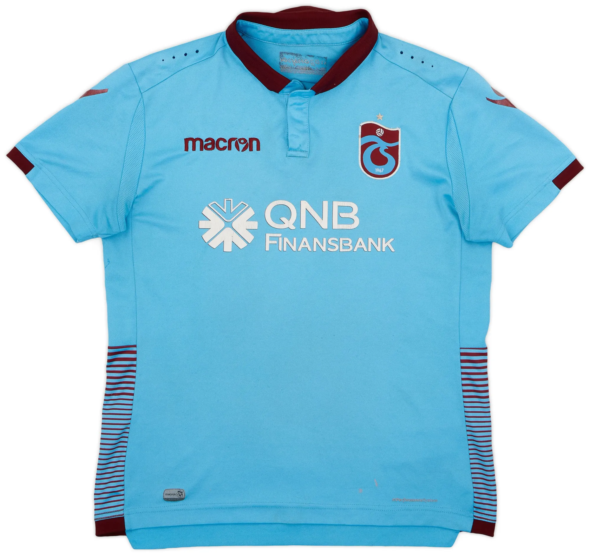 Macron Trabzonspor Mens SS Away Shirt 2018/19