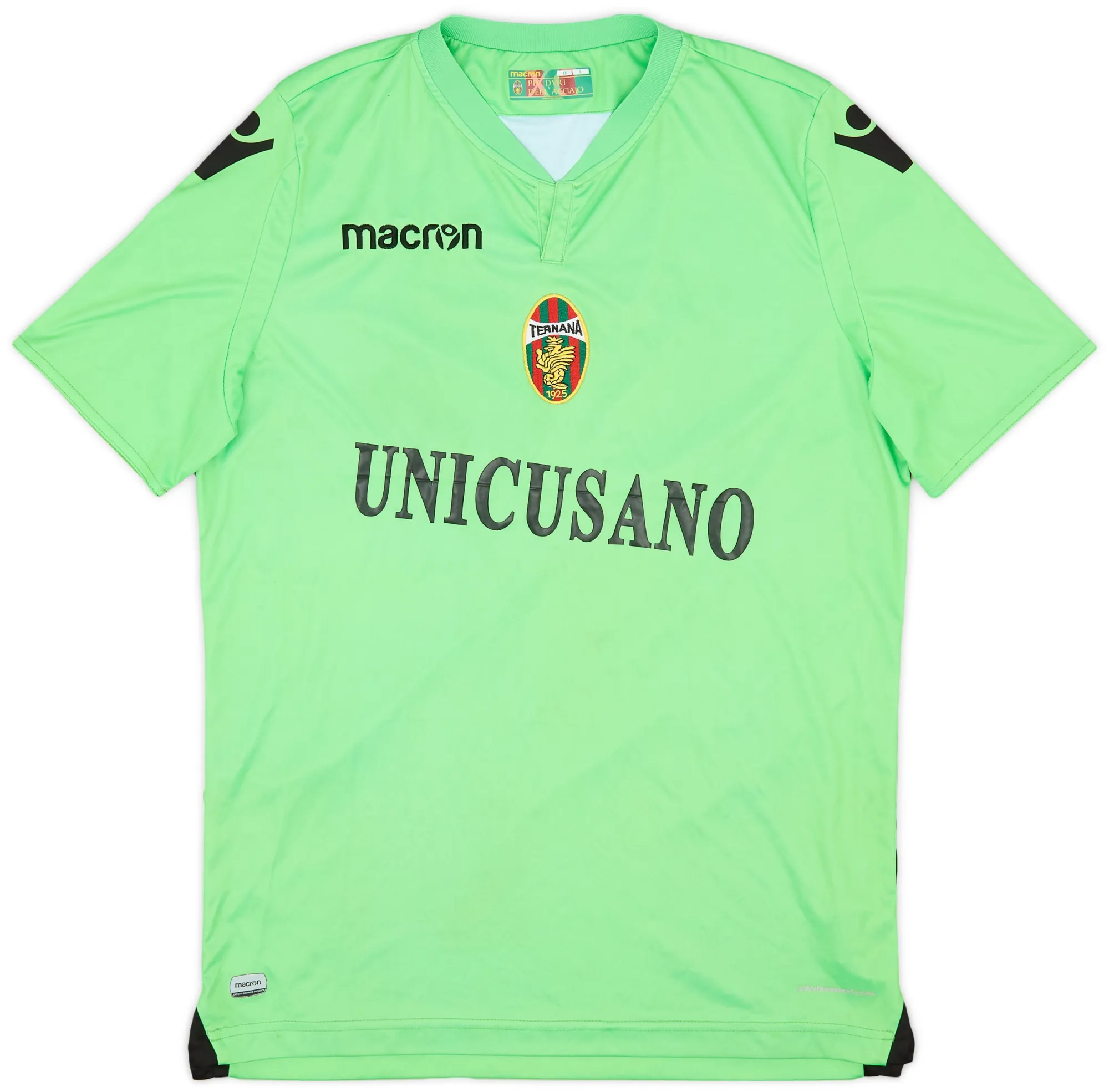 Macron Ternana Mens LS Goalkeeper Home Shirt 2016/17