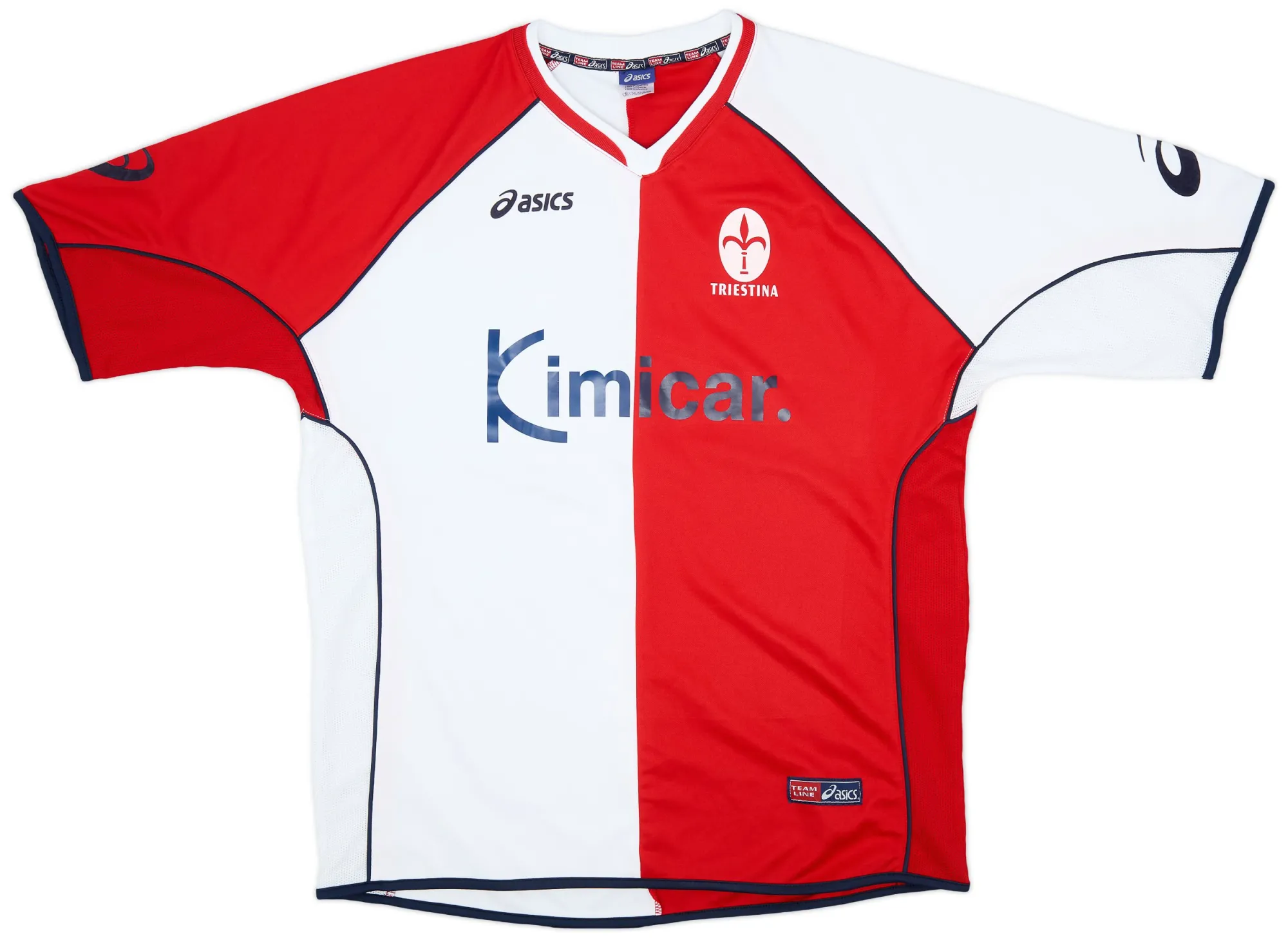 Asics Triestina Mens SS Home Shirt 2000/01