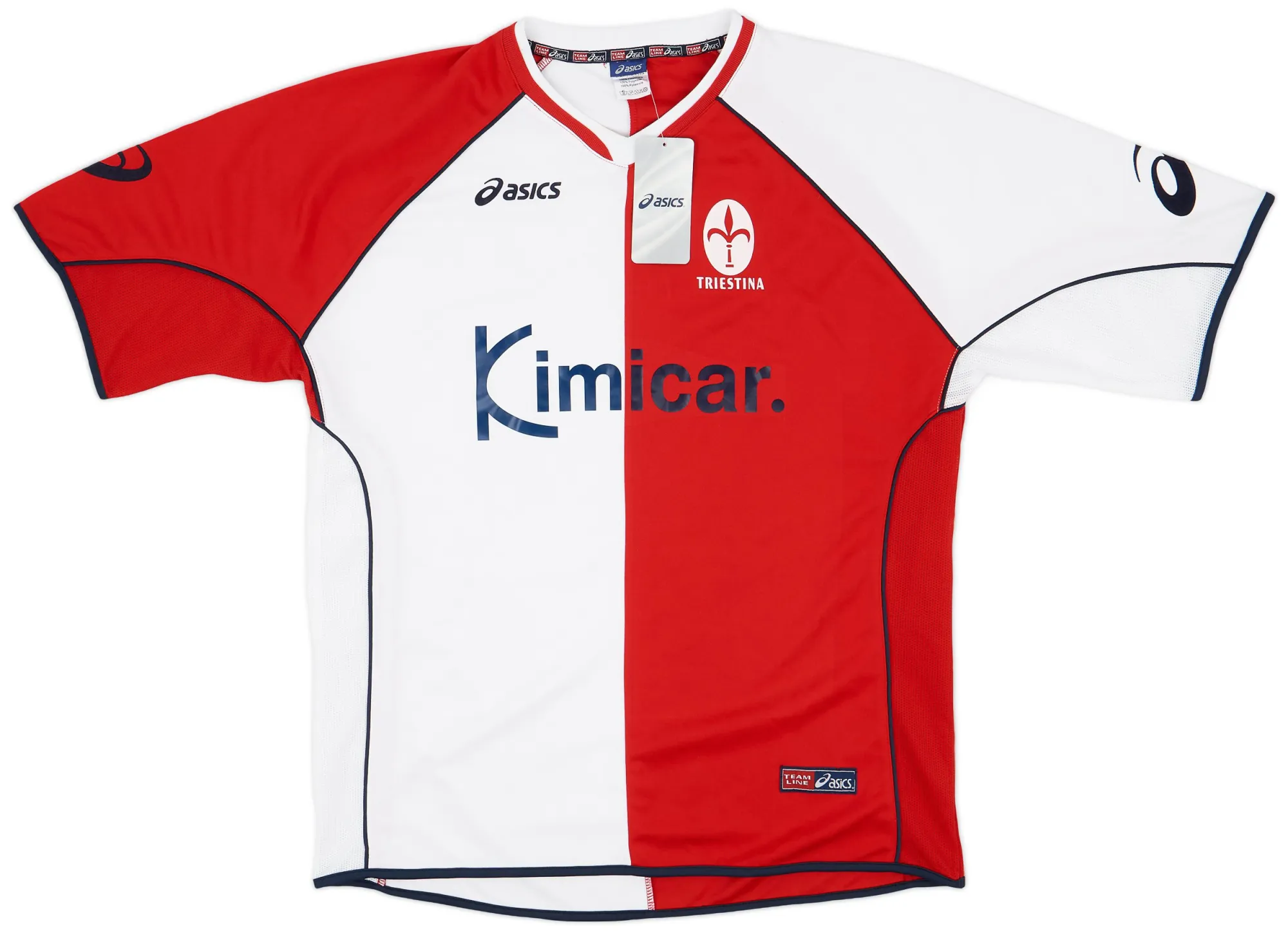 Asics Triestina Mens SS Home Shirt 2002/03