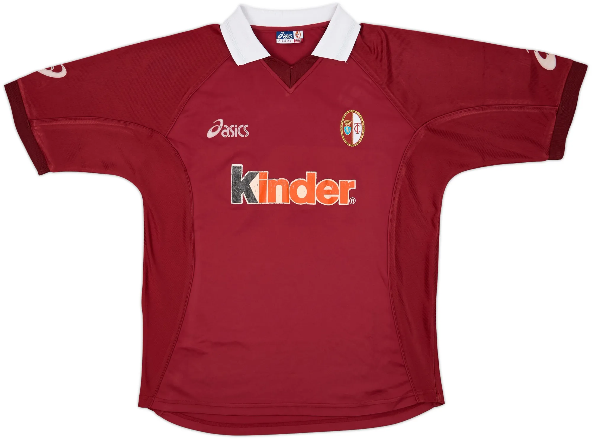 Asics Torino Mens SS Home Shirt 2001/02