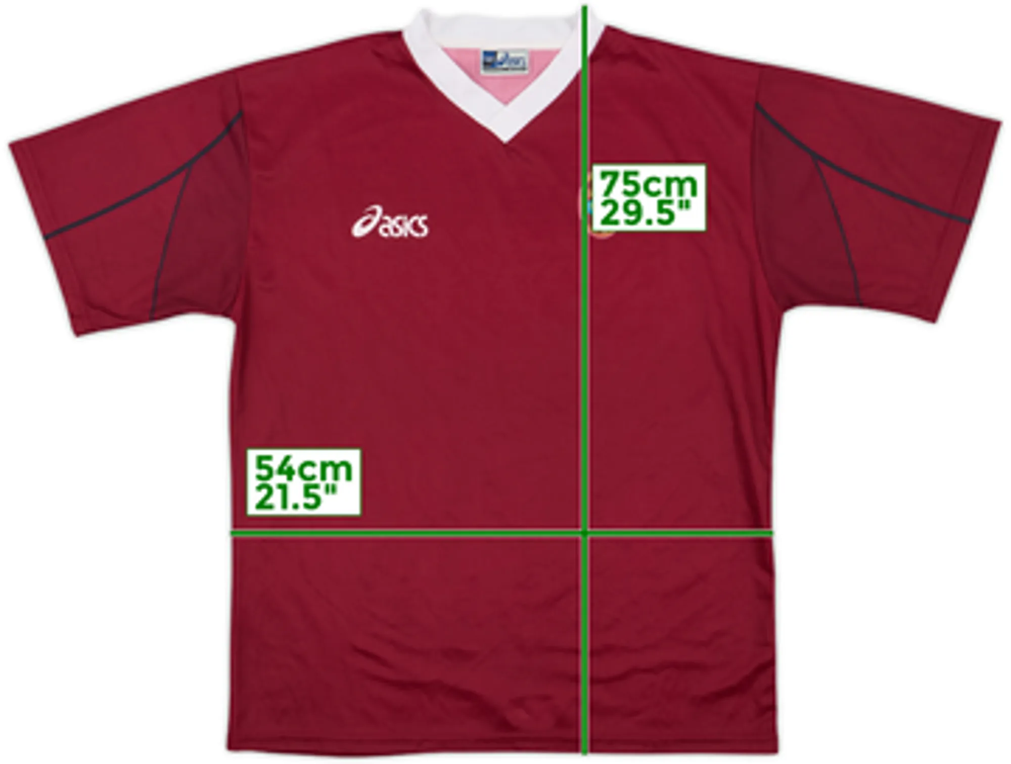 Asics Torino Mens SS Home Shirt 2003/04