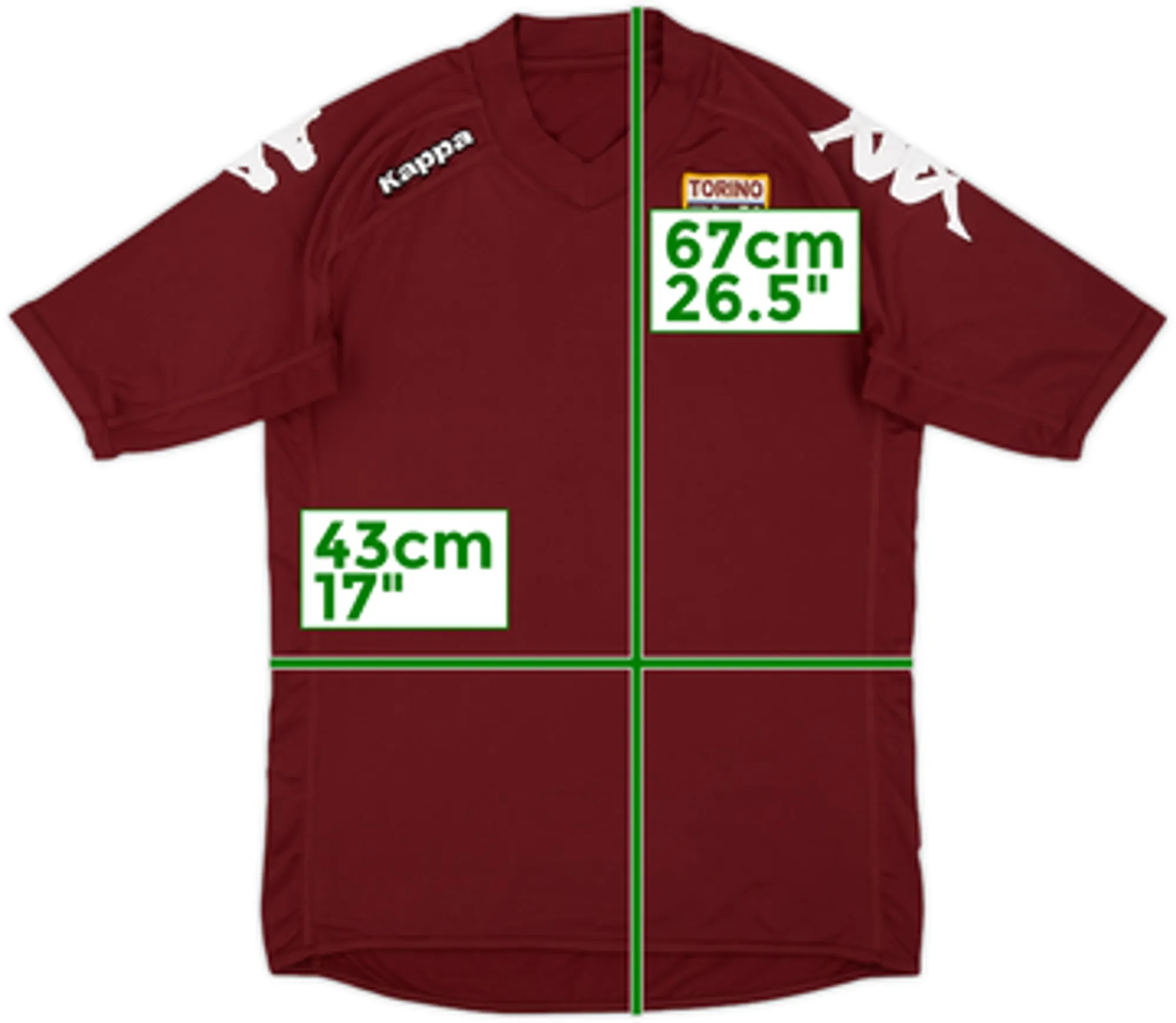 Kappa Torino Mens SS Home Shirt 2012/13