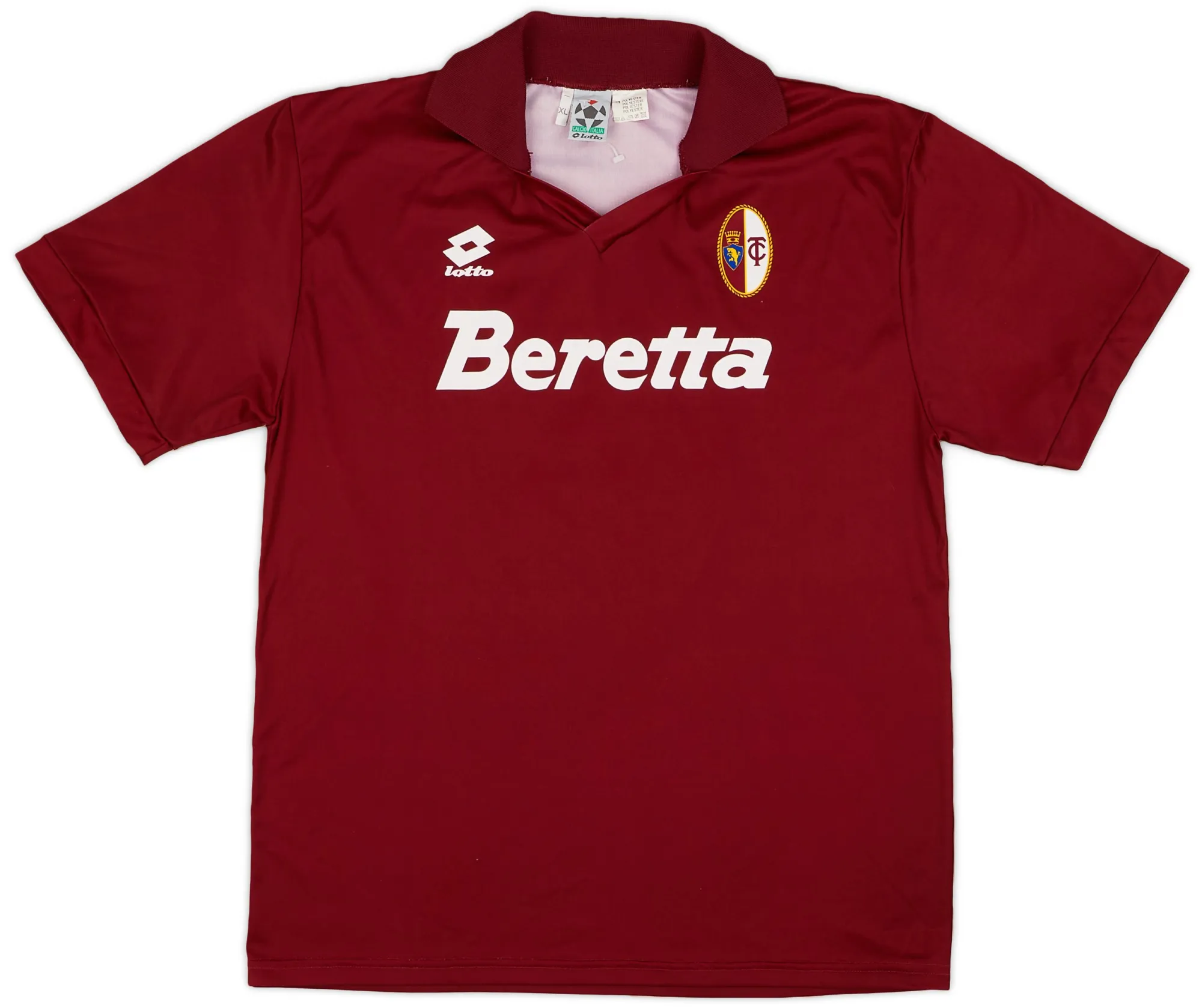 Lotto Torino Mens SS Home Shirt 1993/94