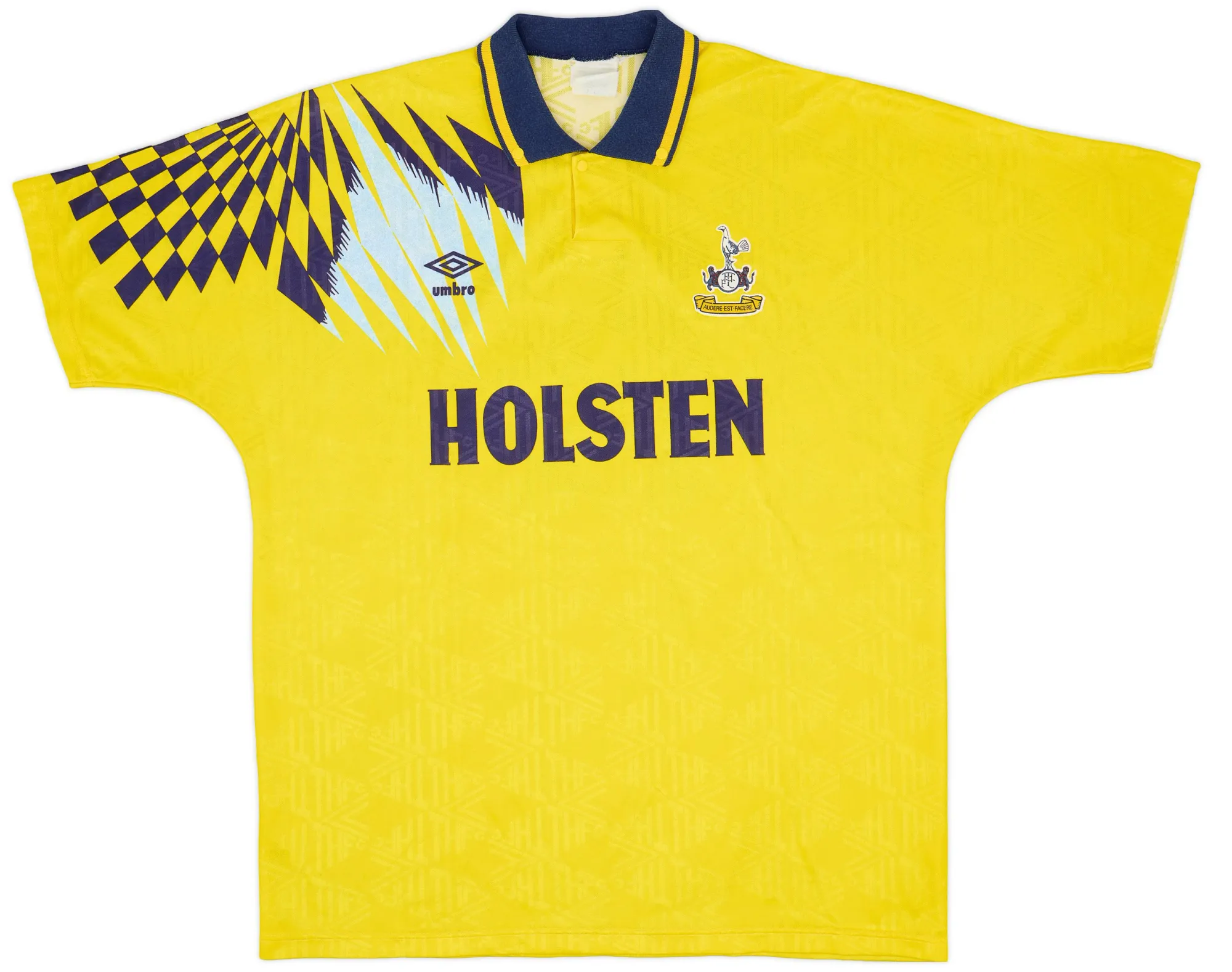 Umbro Tottenham Hotspur Mens SS Away Shirt 1991/92