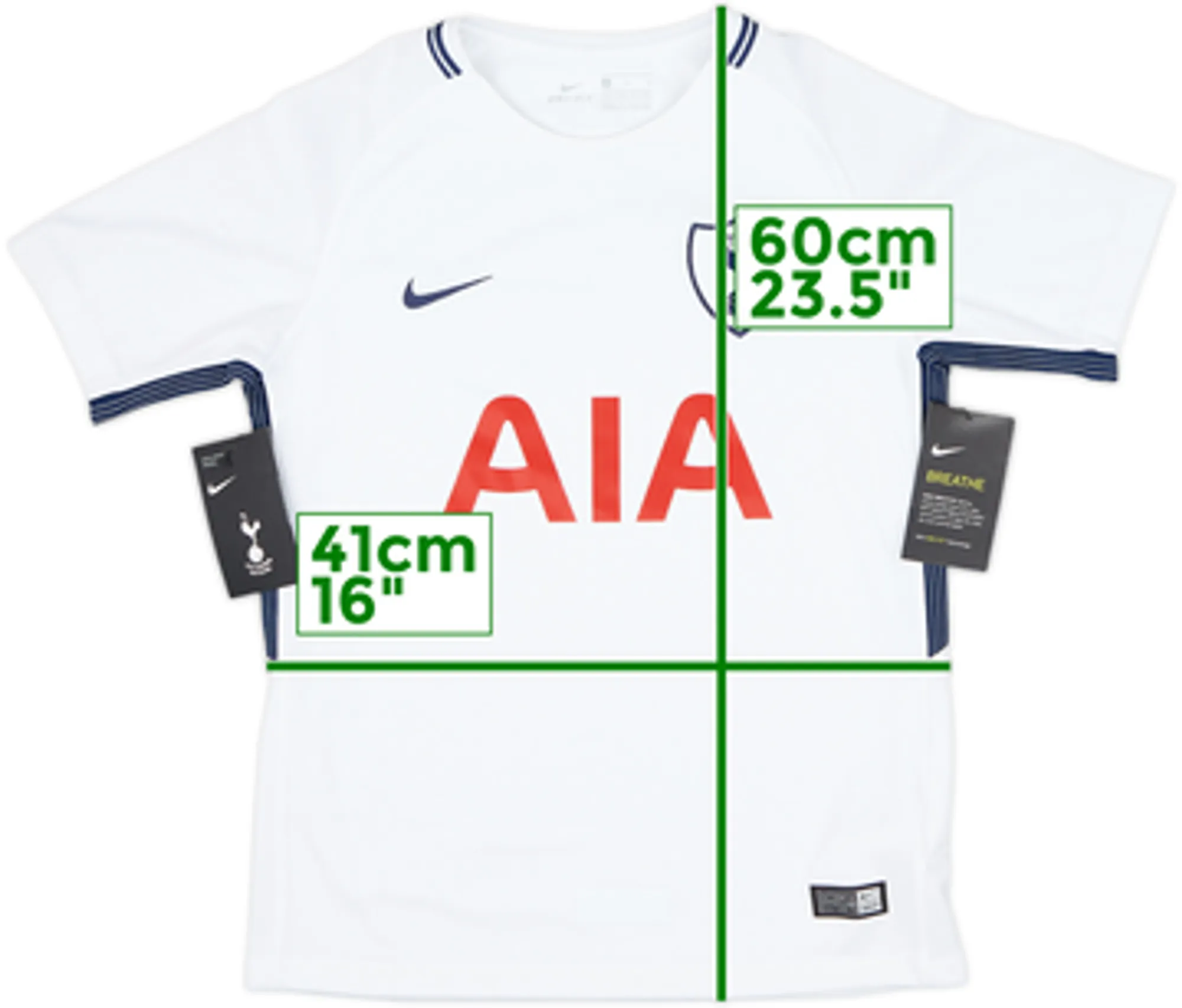 Nike Tottenham Hotspur Boys SS Home Shirt 2017/18