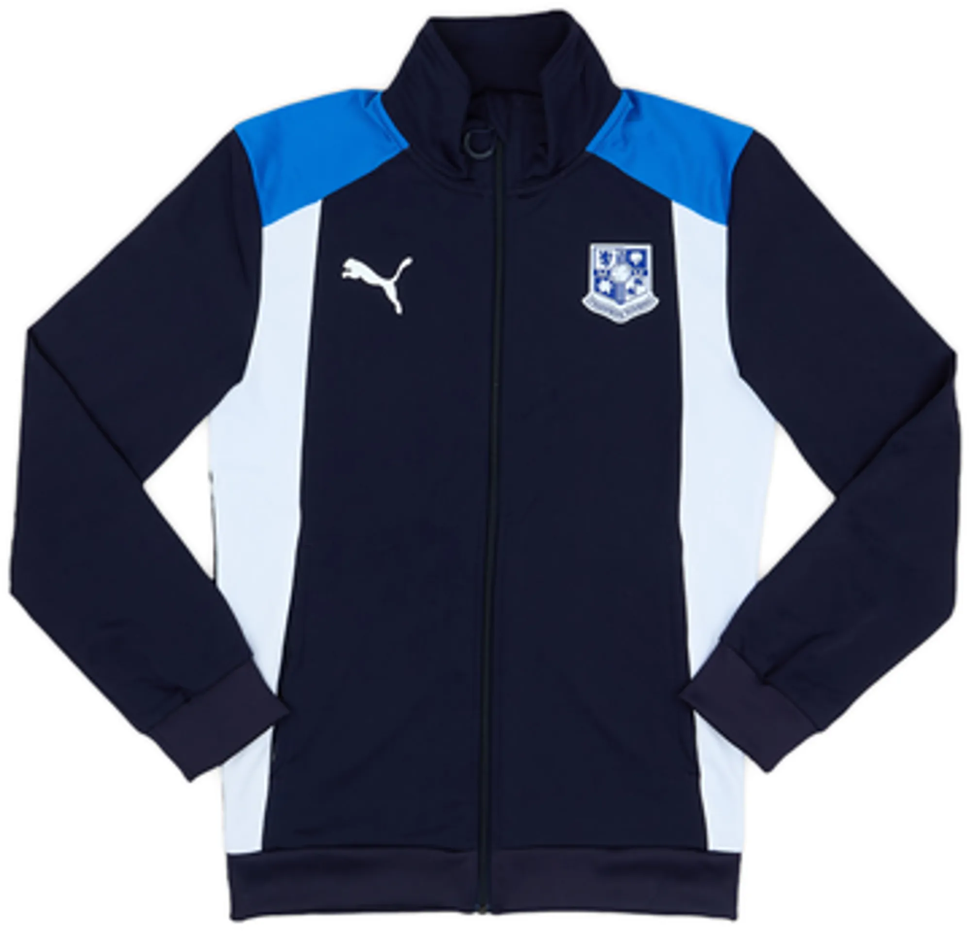 2018-19 Tranmere Rovers Puma Track Jacket - 9/10 - (M)