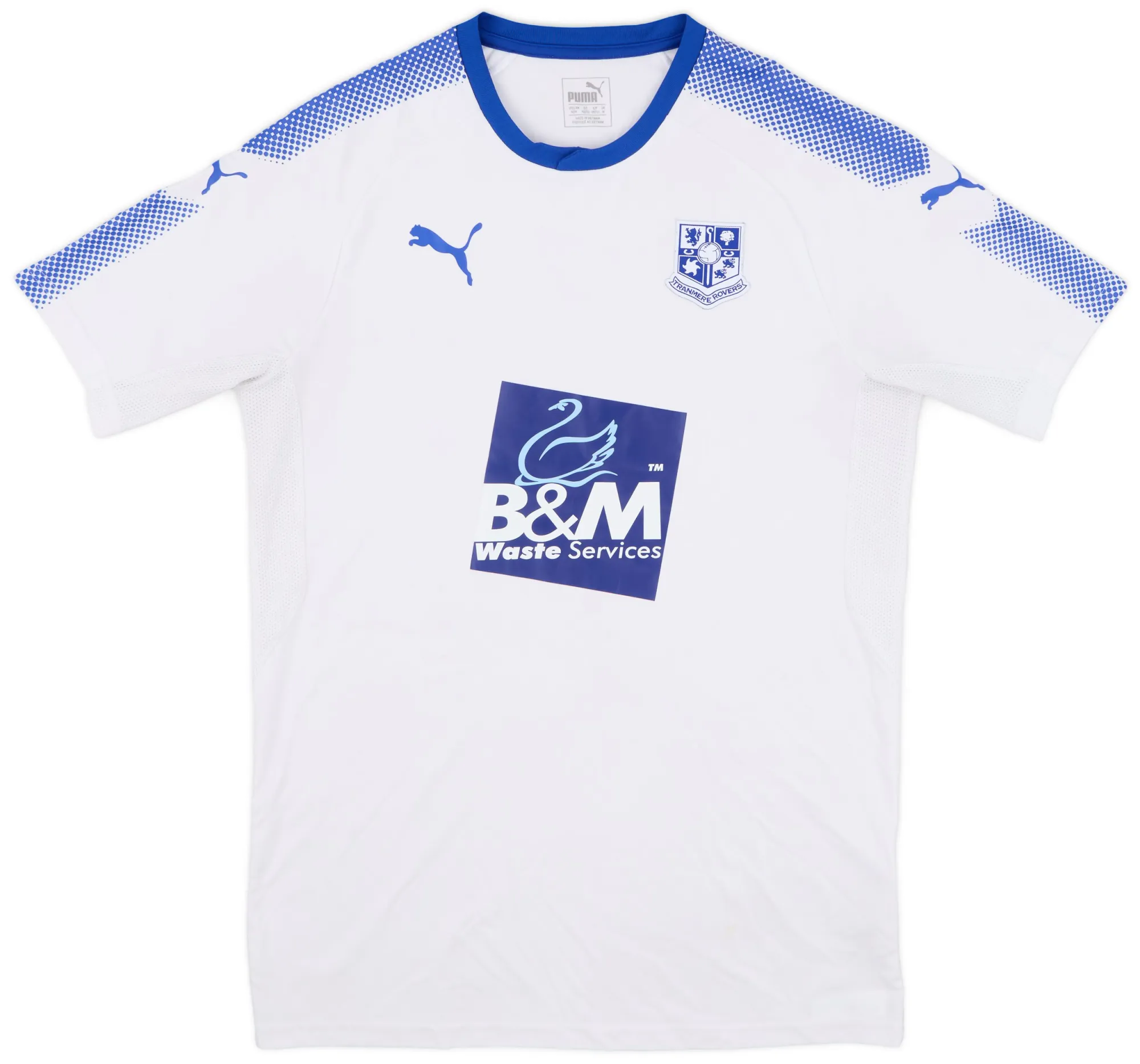 Puma Tranmere Rovers Mens SS Home Shirt 2017/18