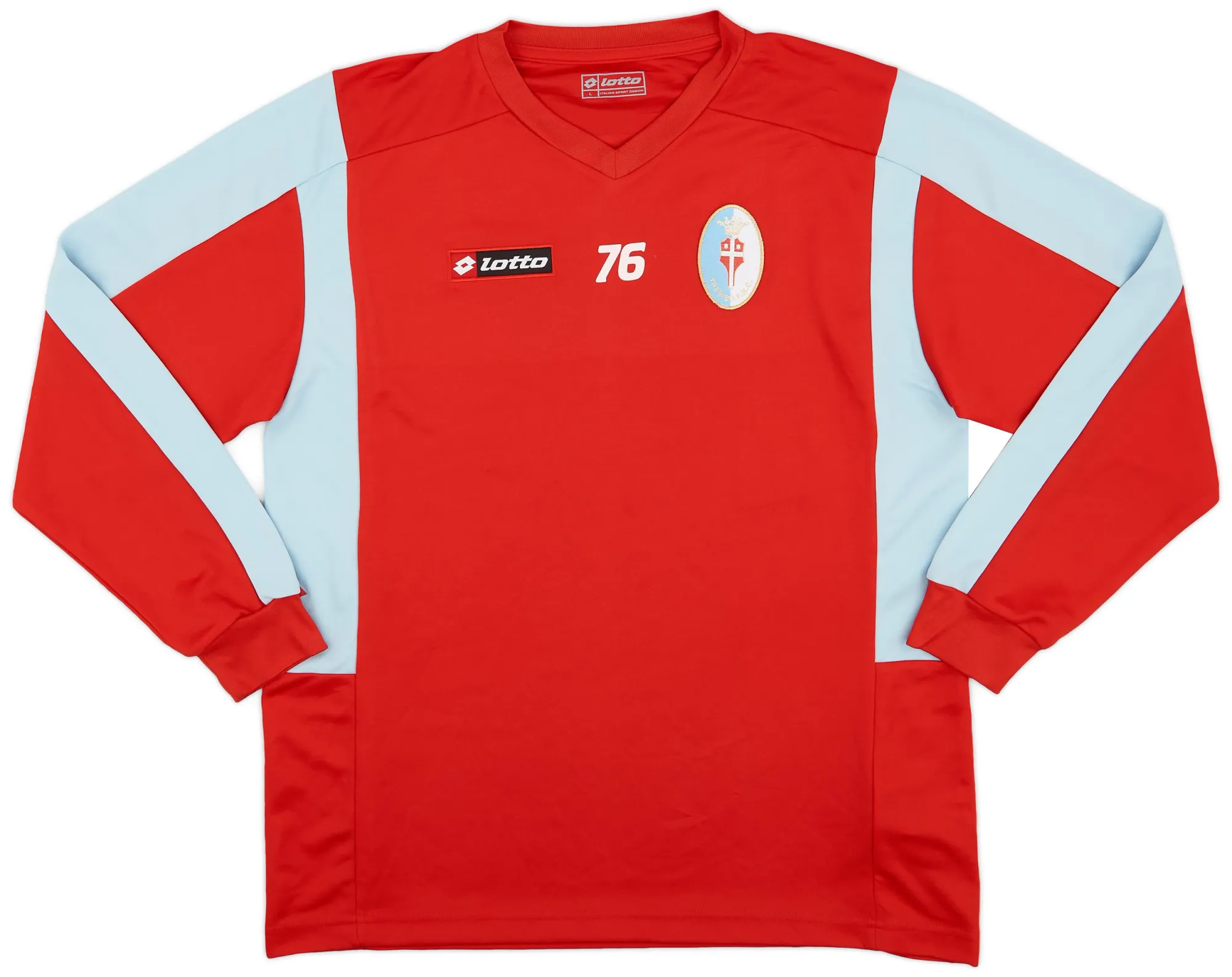 Lotto Treviso Mens LS Player Issue Home Shirt 2006/07