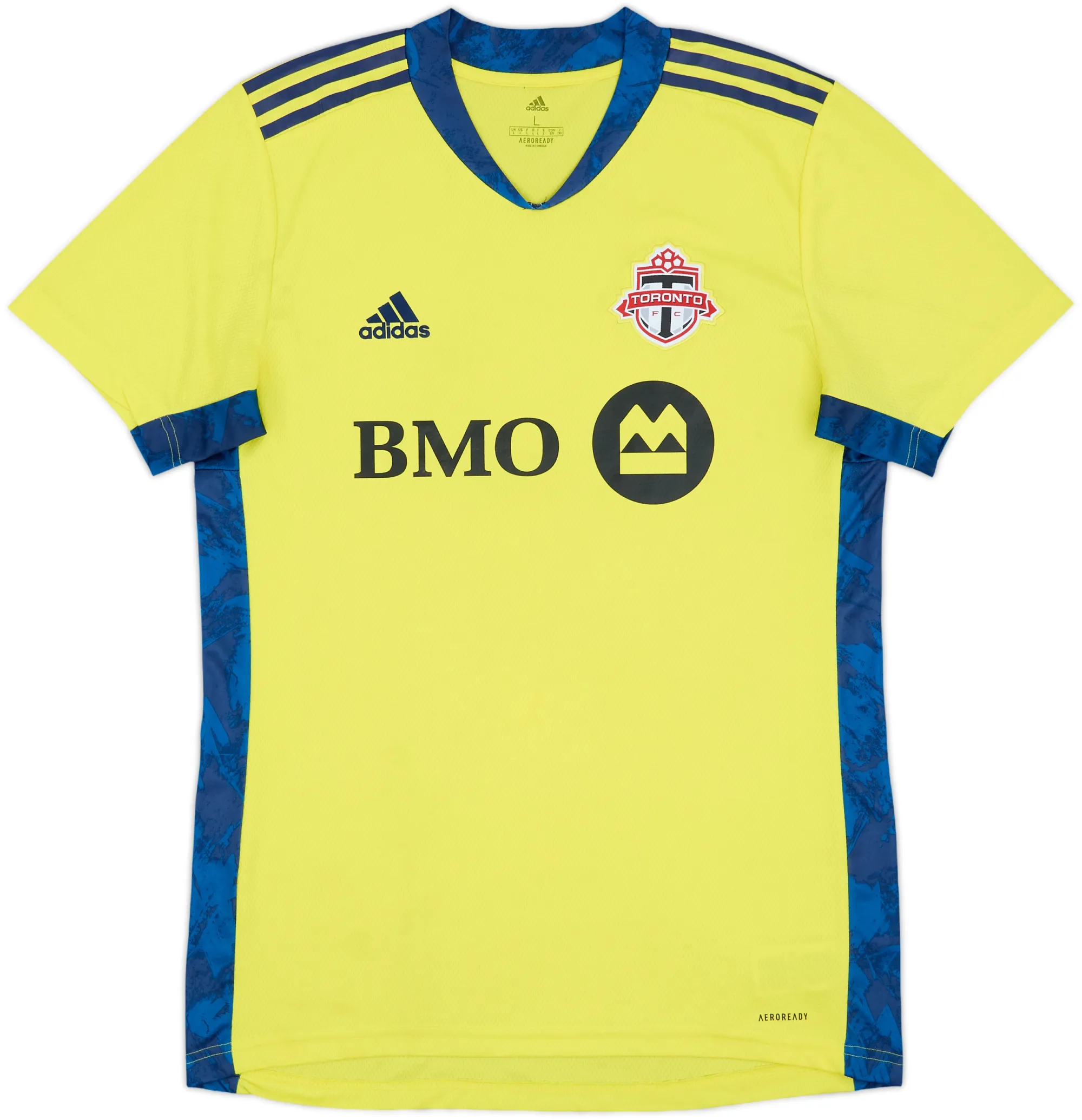 adidas Toronto FC Mens SS Goalkeeper Home Shirt 2020
