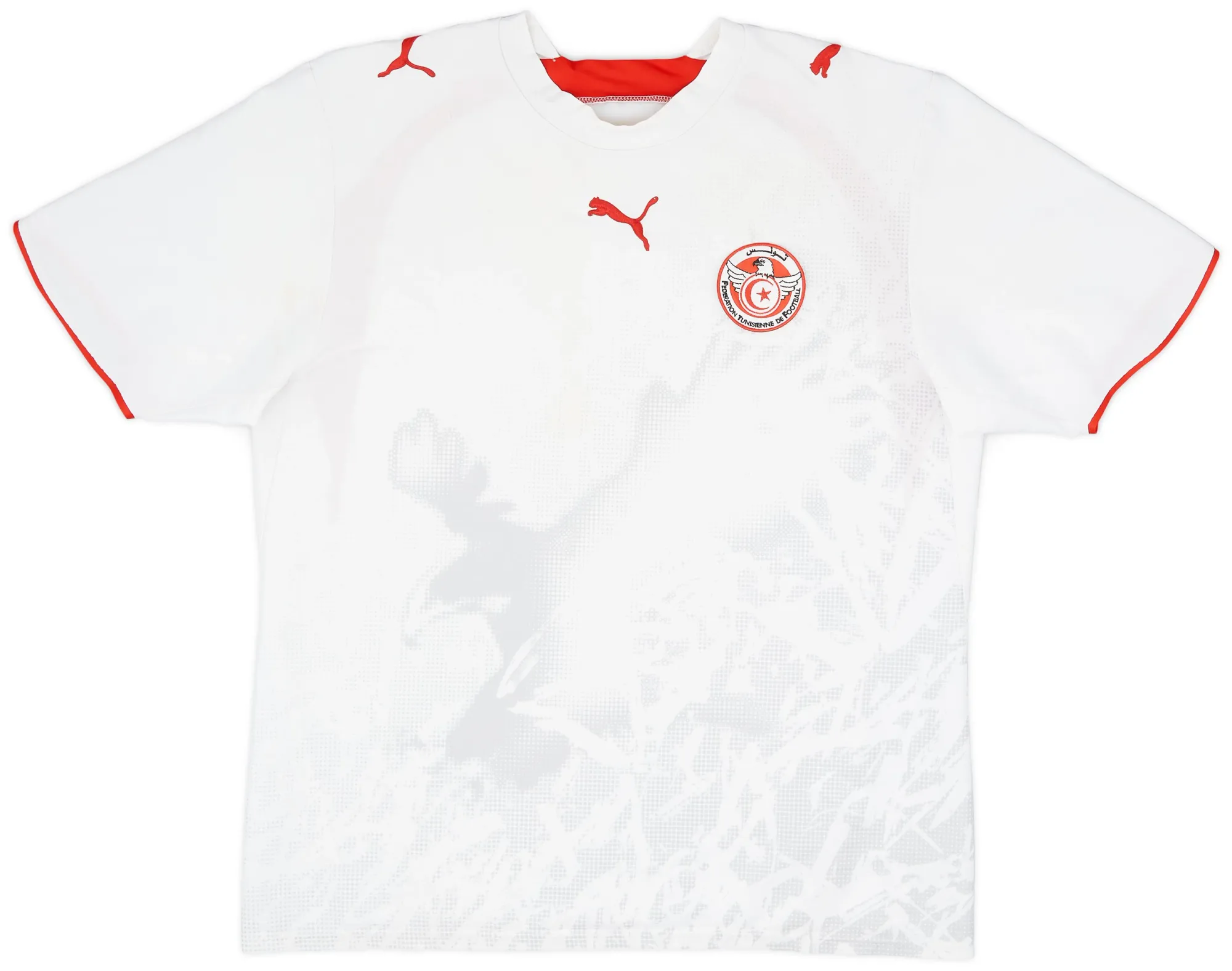 Puma Tunisia Mens SS Home Shirt 2006