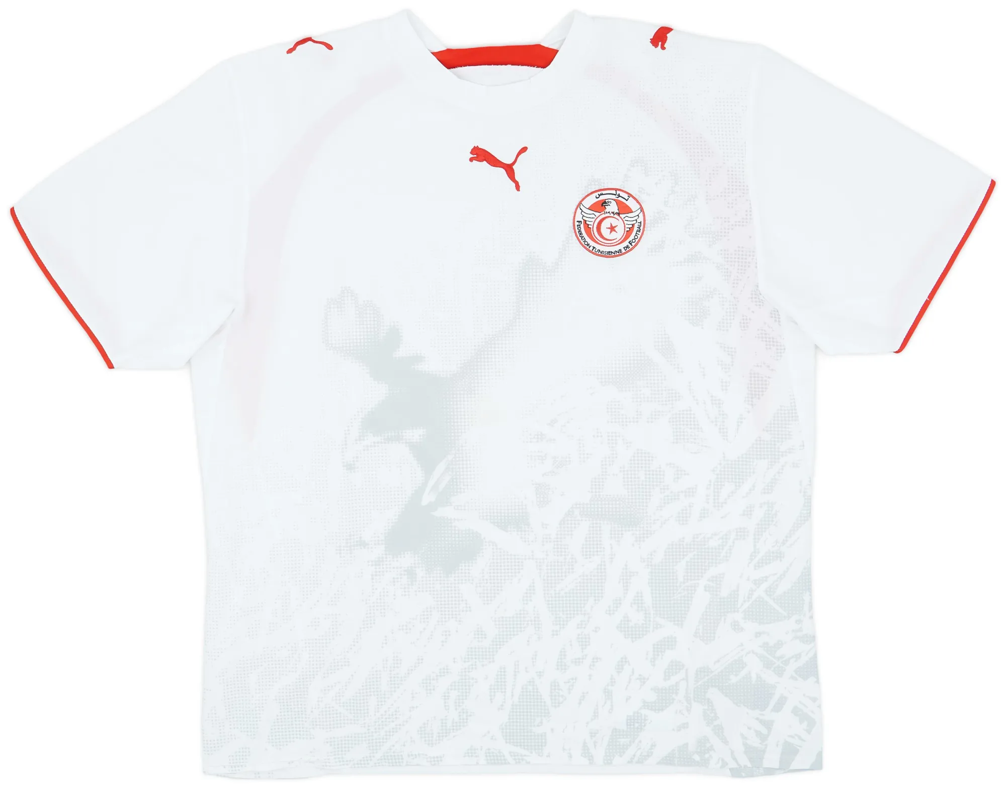 Puma Tunisia Mens SS Home Shirt 2006