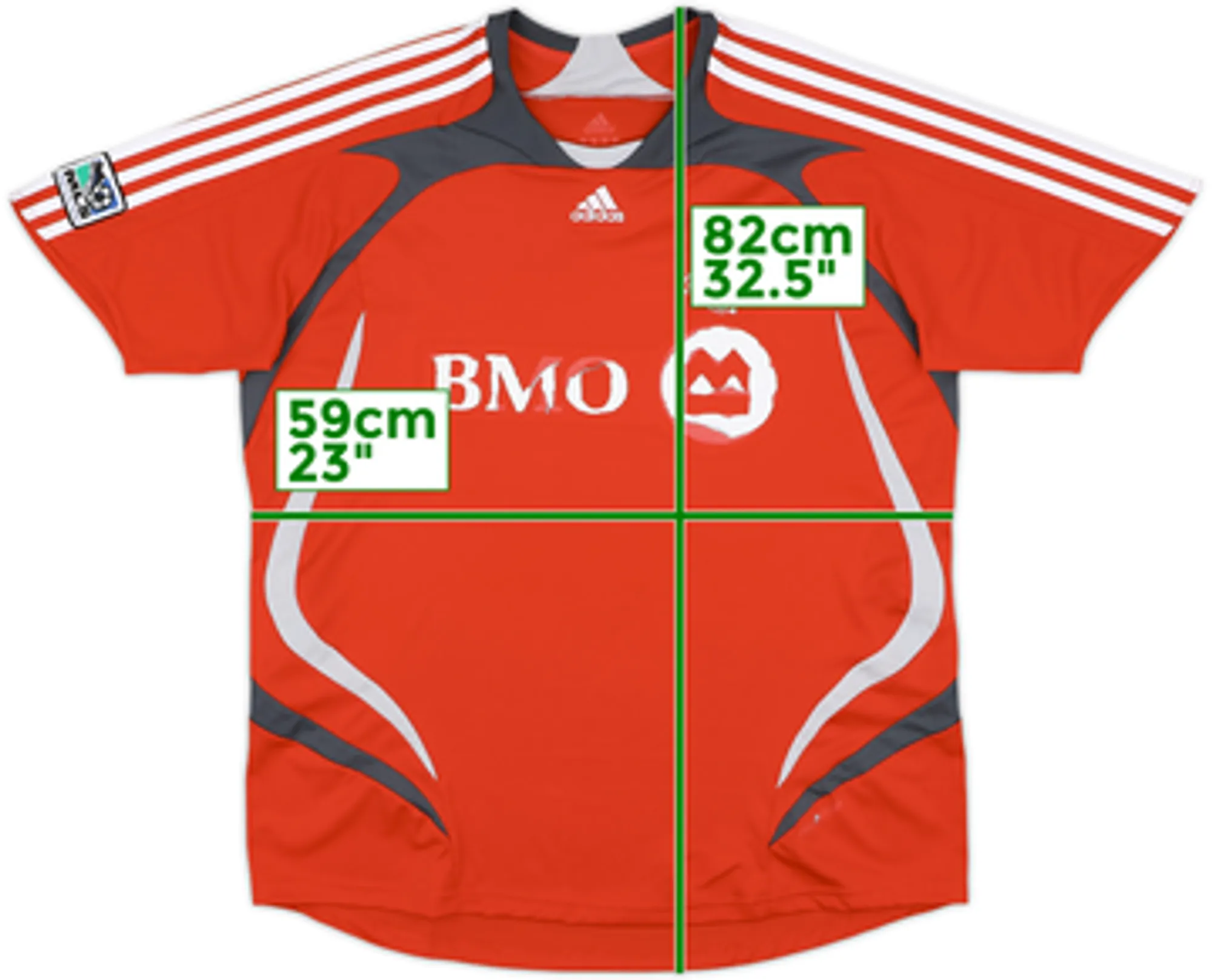 adidas Toronto FC Mens SS Home Shirt 2007