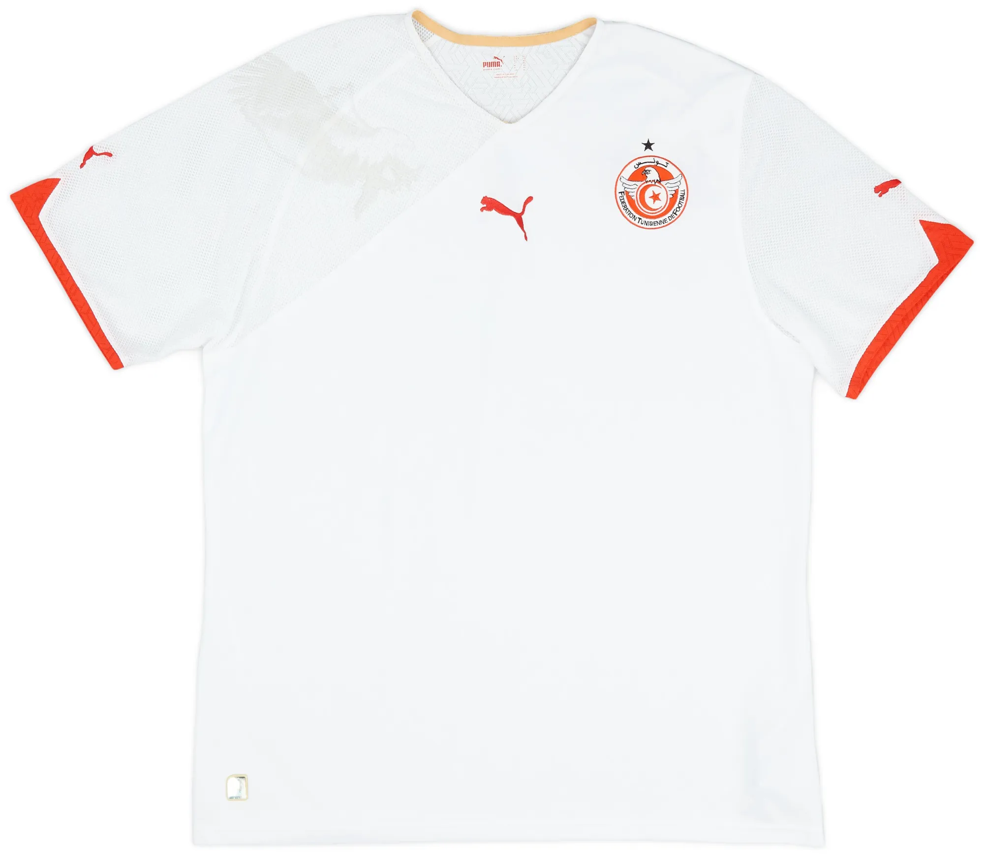 Puma Tunisia Mens SS Home Shirt 2010