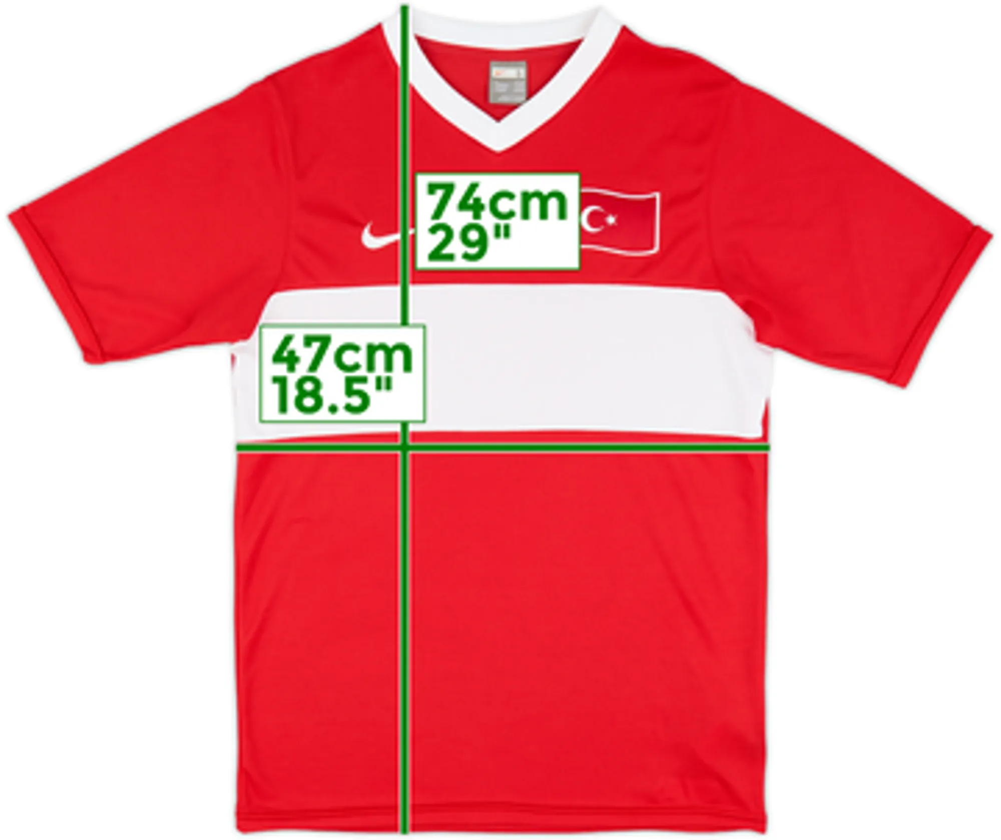 Nike Turkey Mens SS Home Shirt 2008