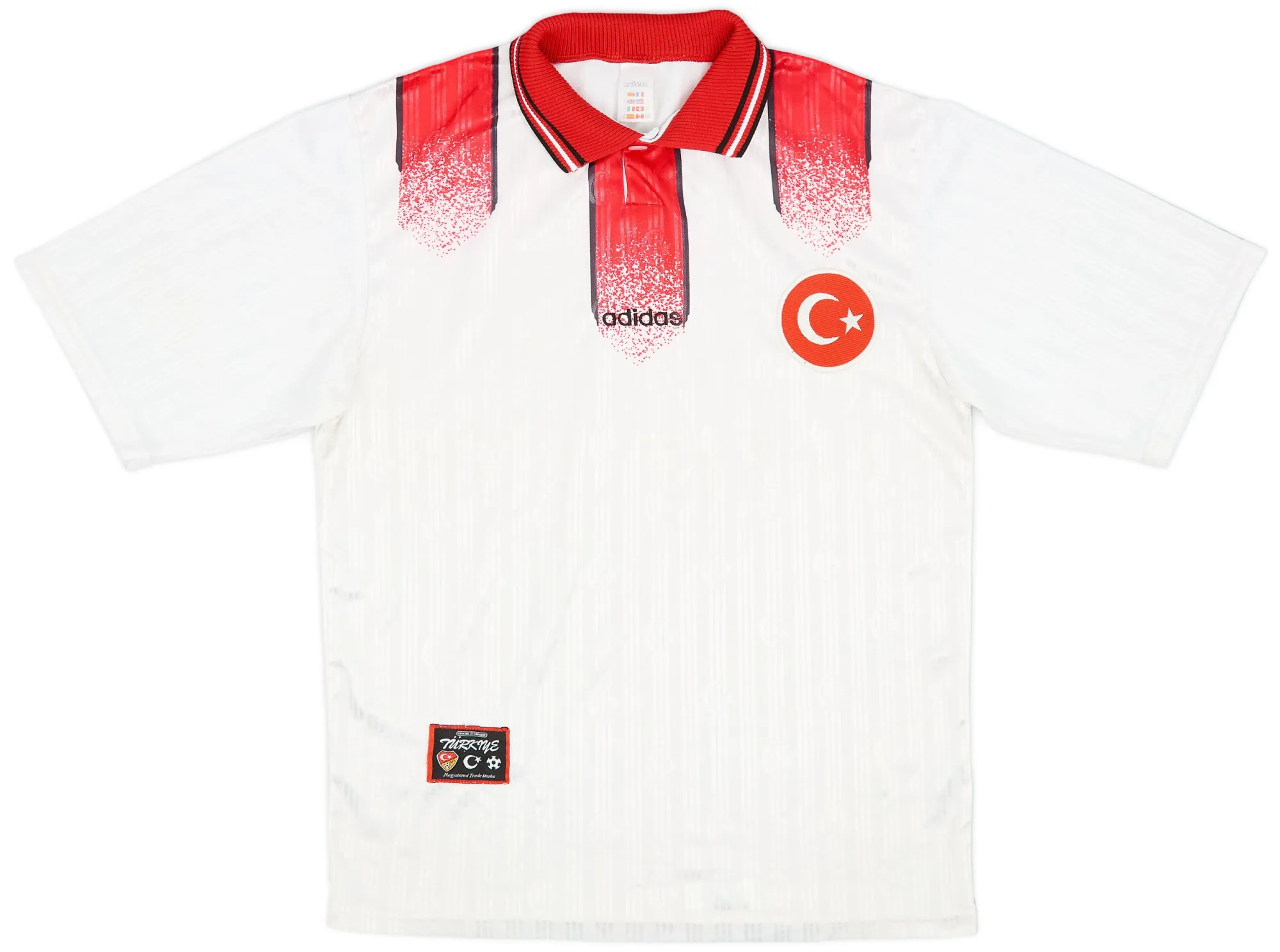 adidas Turkey Mens SS Away Shirt 1996