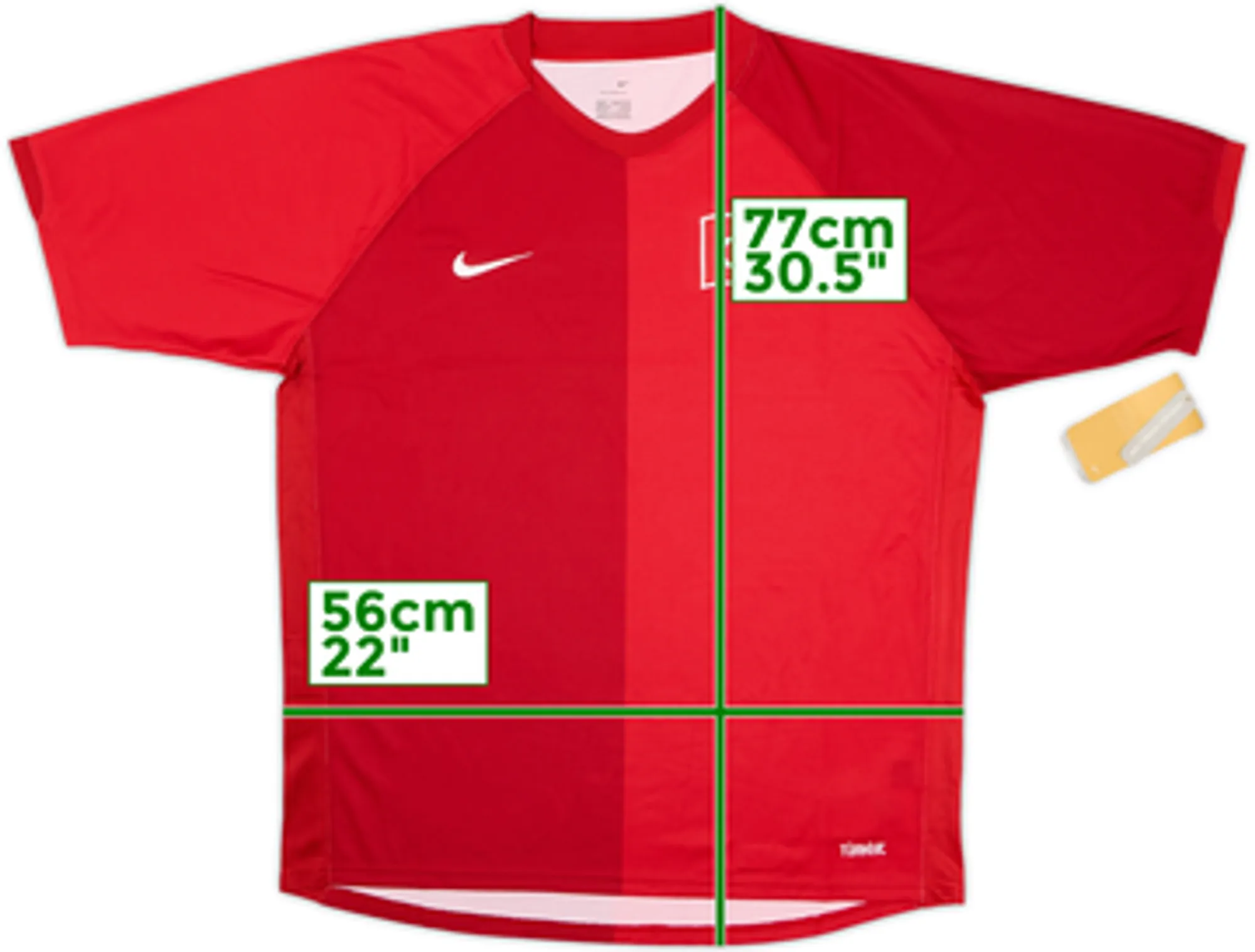 Nike Turkey Mens SS Home Shirt 2006