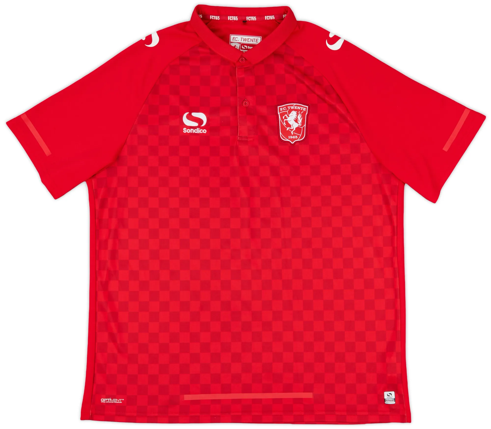 Sondico FC Twente Mens SS Home Shirt 2018/19