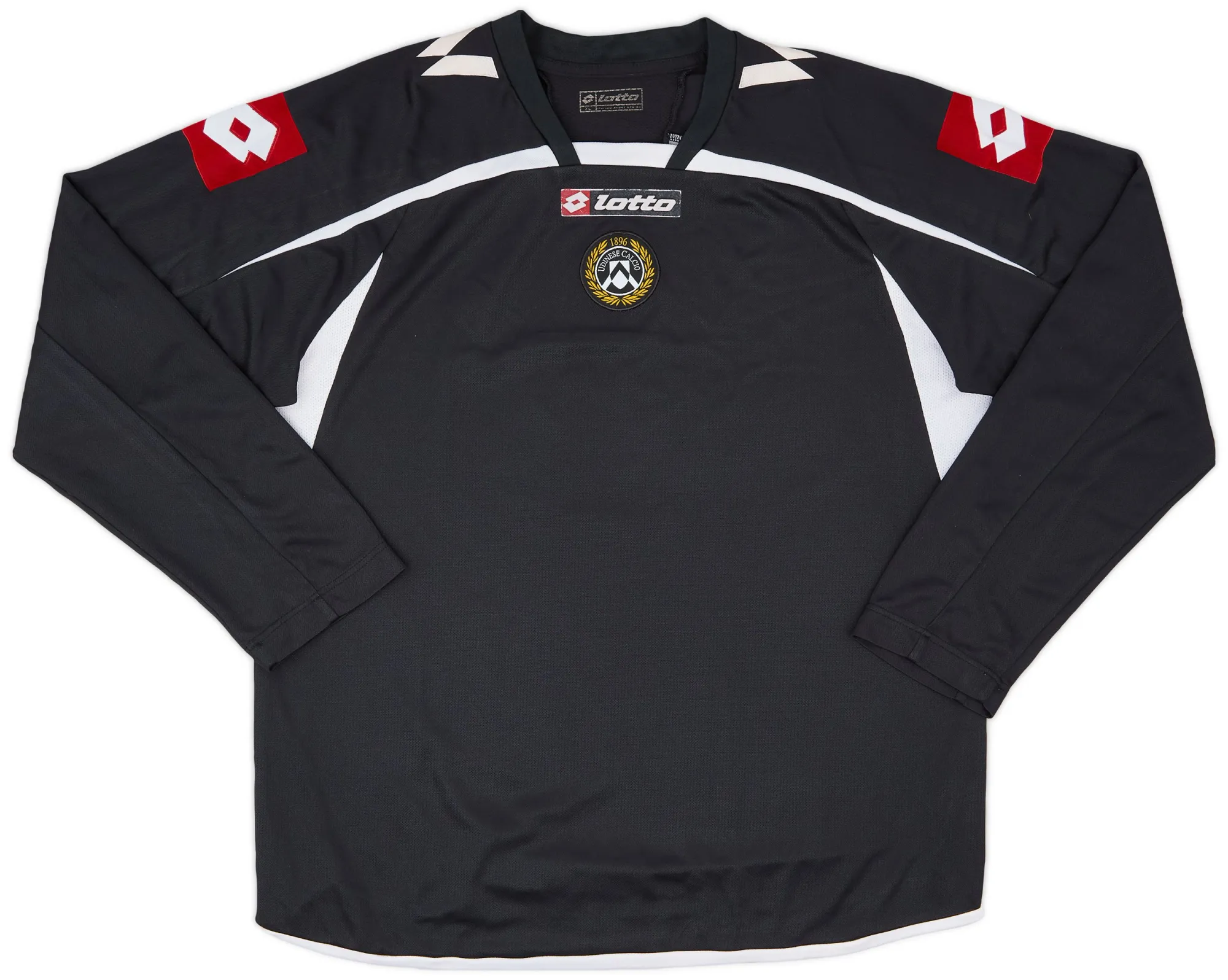 Lotto Udinese Mens LS Away Shirt 2009/10