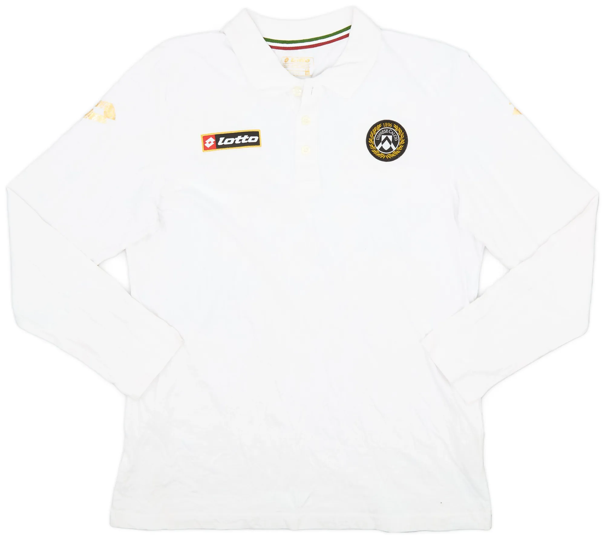 Lotto Udinese Mens LS Home Shirt 2008/09
