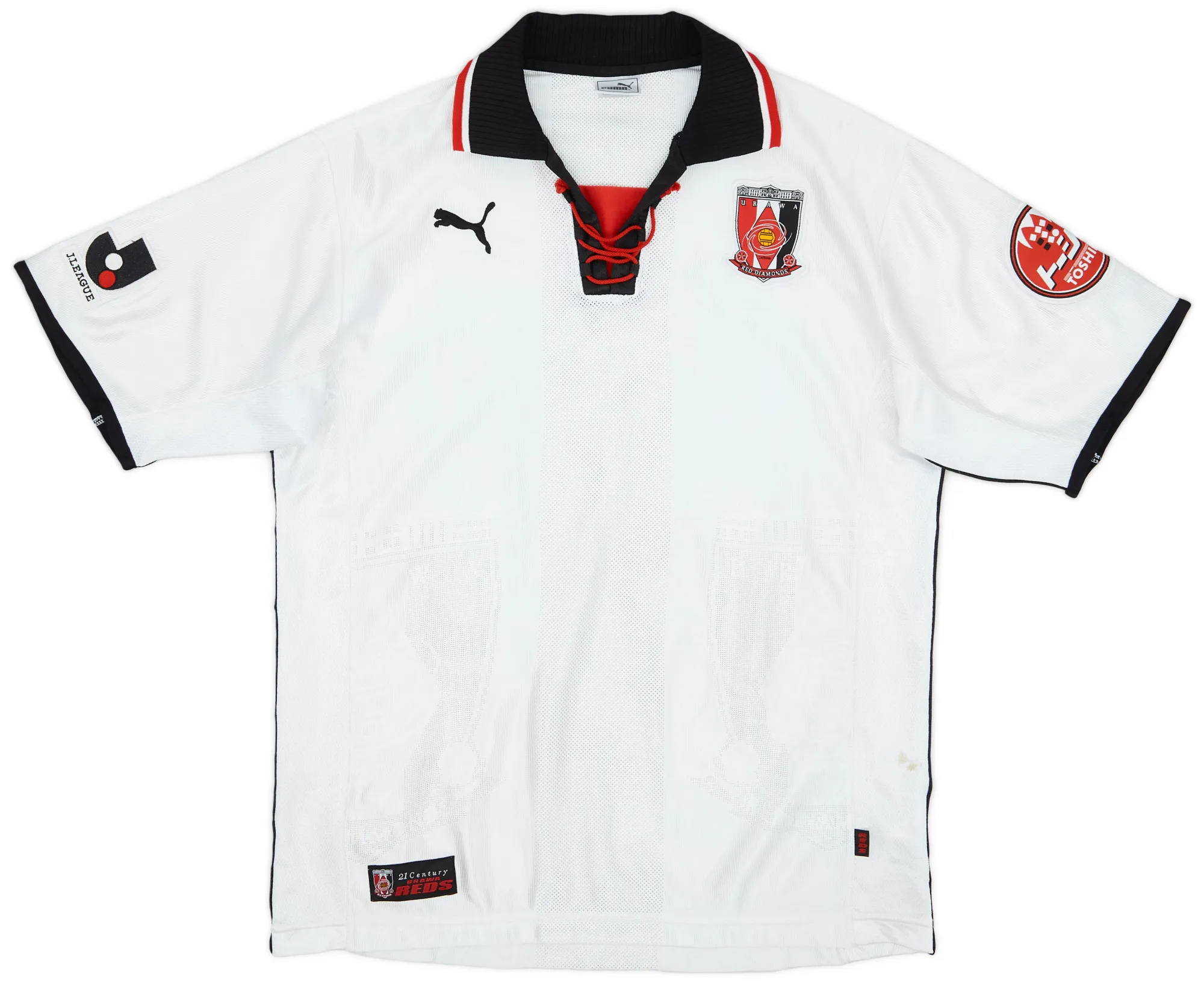 Puma Urawa Red Diamonds Mens SS Away Shirt 2001/02