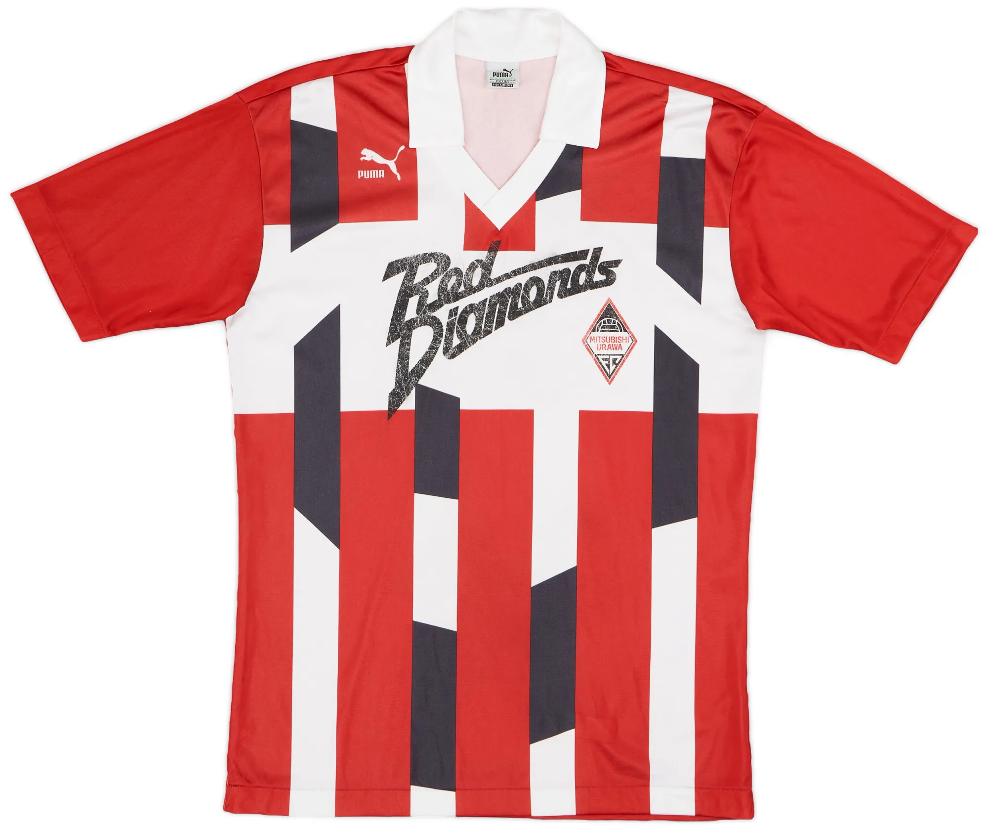 Puma Urawa Red Diamonds Mens SS Home Shirt 1992/93