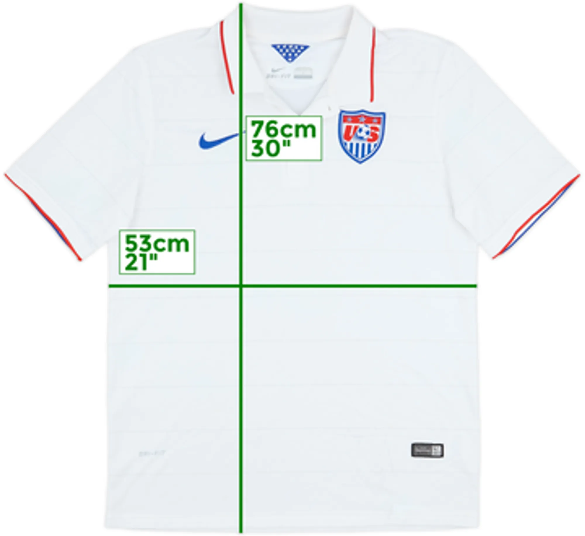 Nike USA Mens SS Home Shirt 2014