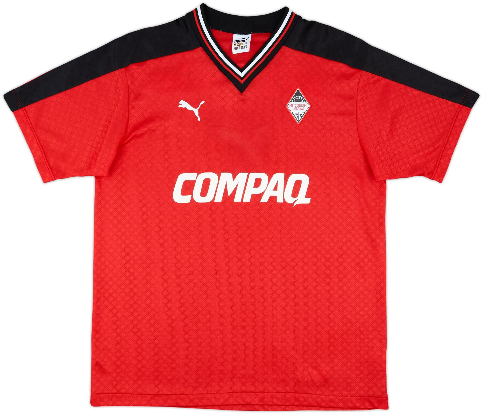 Puma Urawa Red Diamonds Mens SS Home Shirt 2002/03