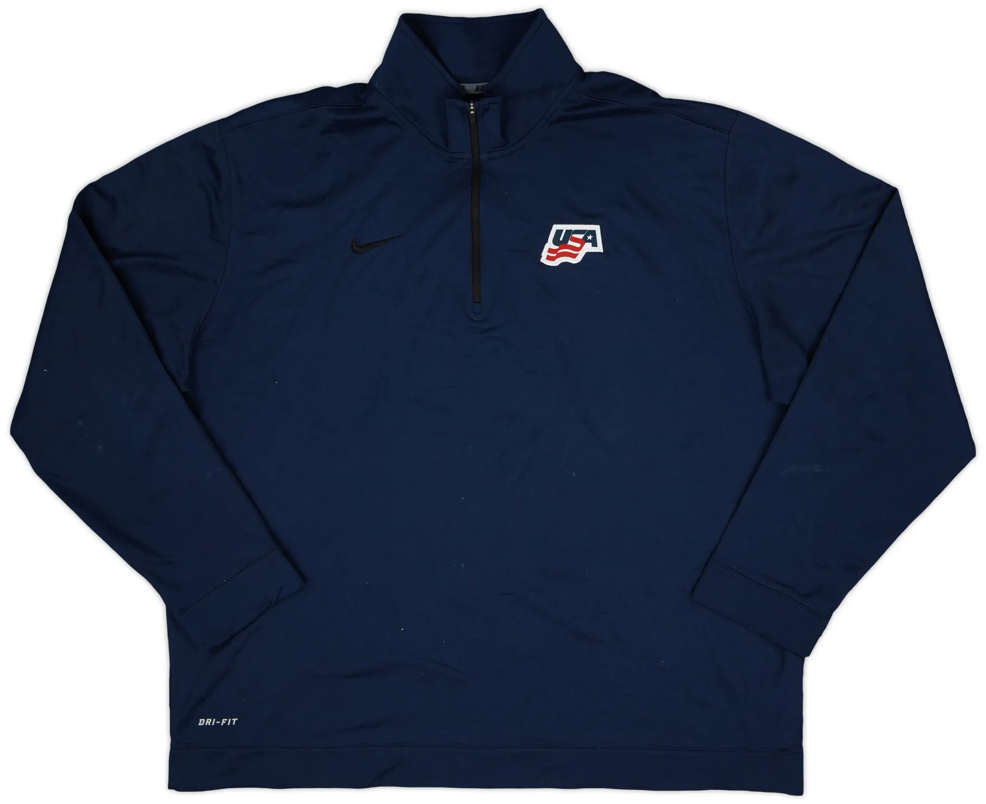 2015-16 USA Hockey Nike Track Jacket - 5/10 - (XXL)