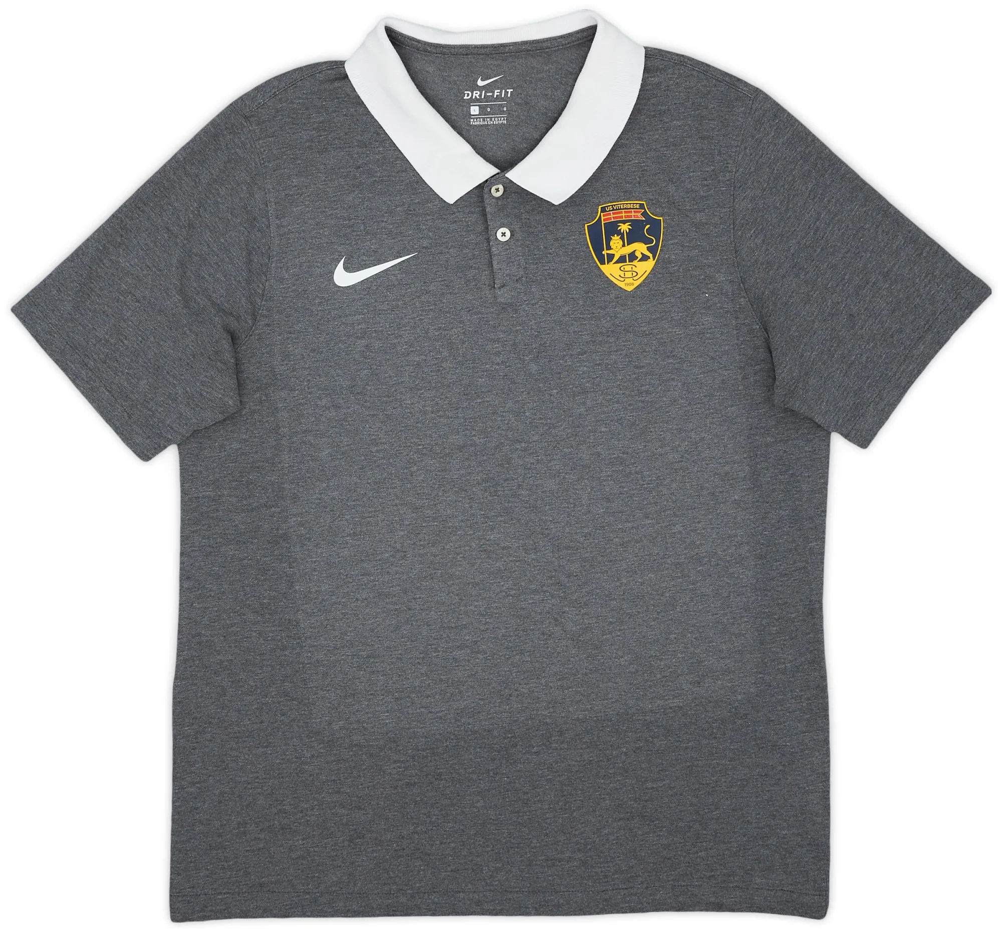 2021-22 US Viterbese Nike Dri-Fit Polo Shirt - 9/10 - (L)