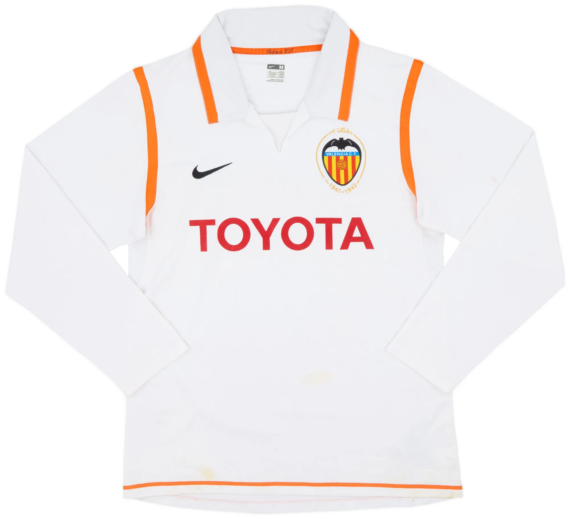 Nike Valencia Mens LS Home Shirt 2007/08