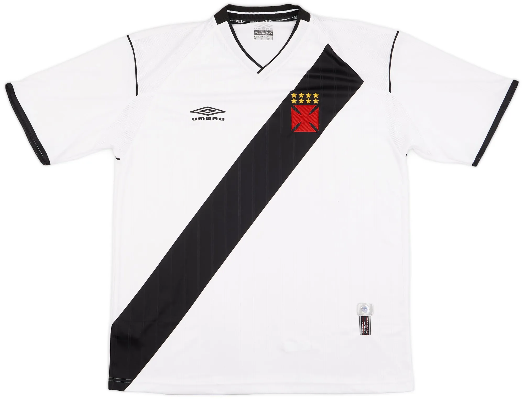 Umbro Vasco da Gama Mens SS Away Shirt 2002/03