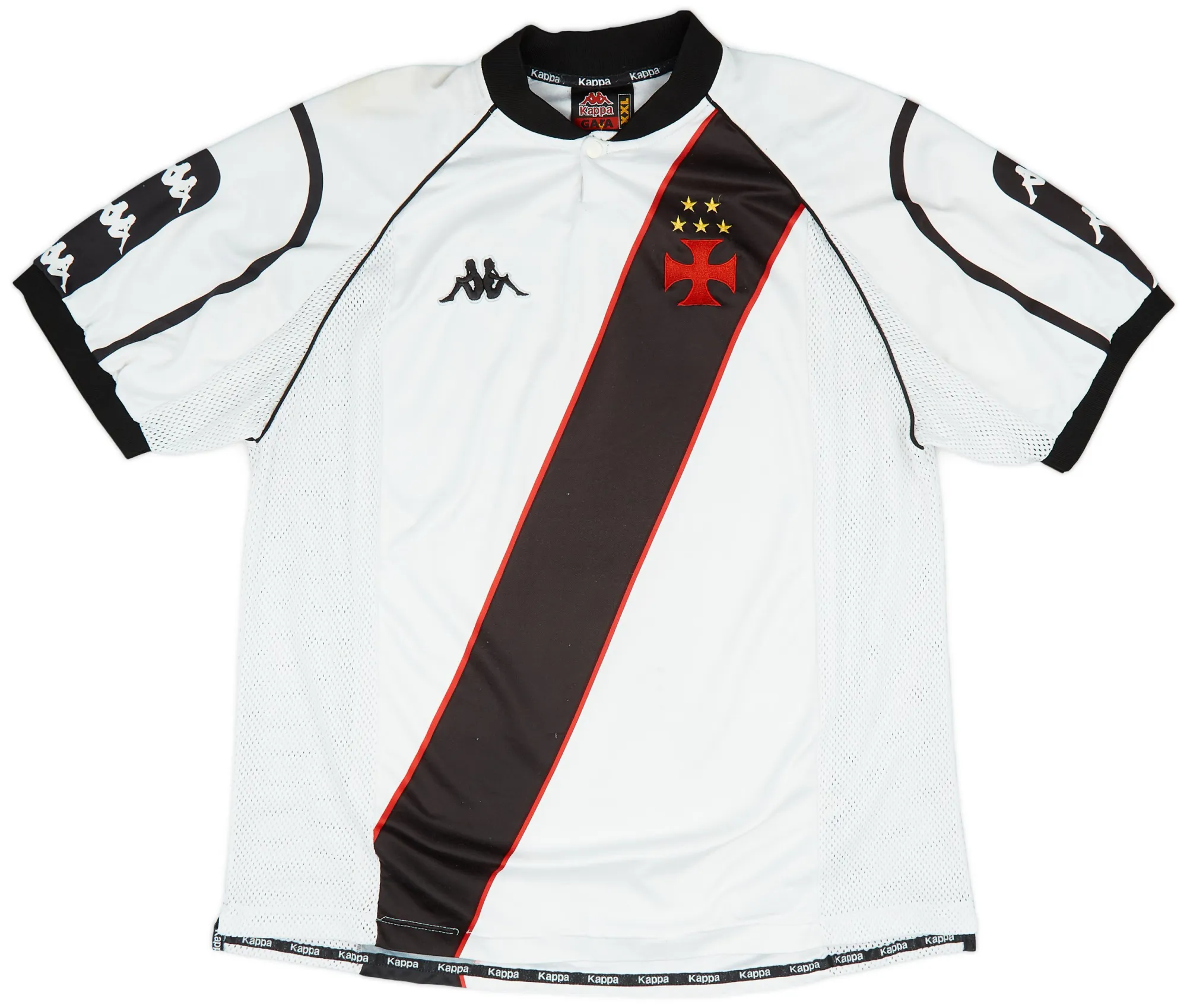 Kappa Vasco da Gama Mens SS Away Shirt 1998/99