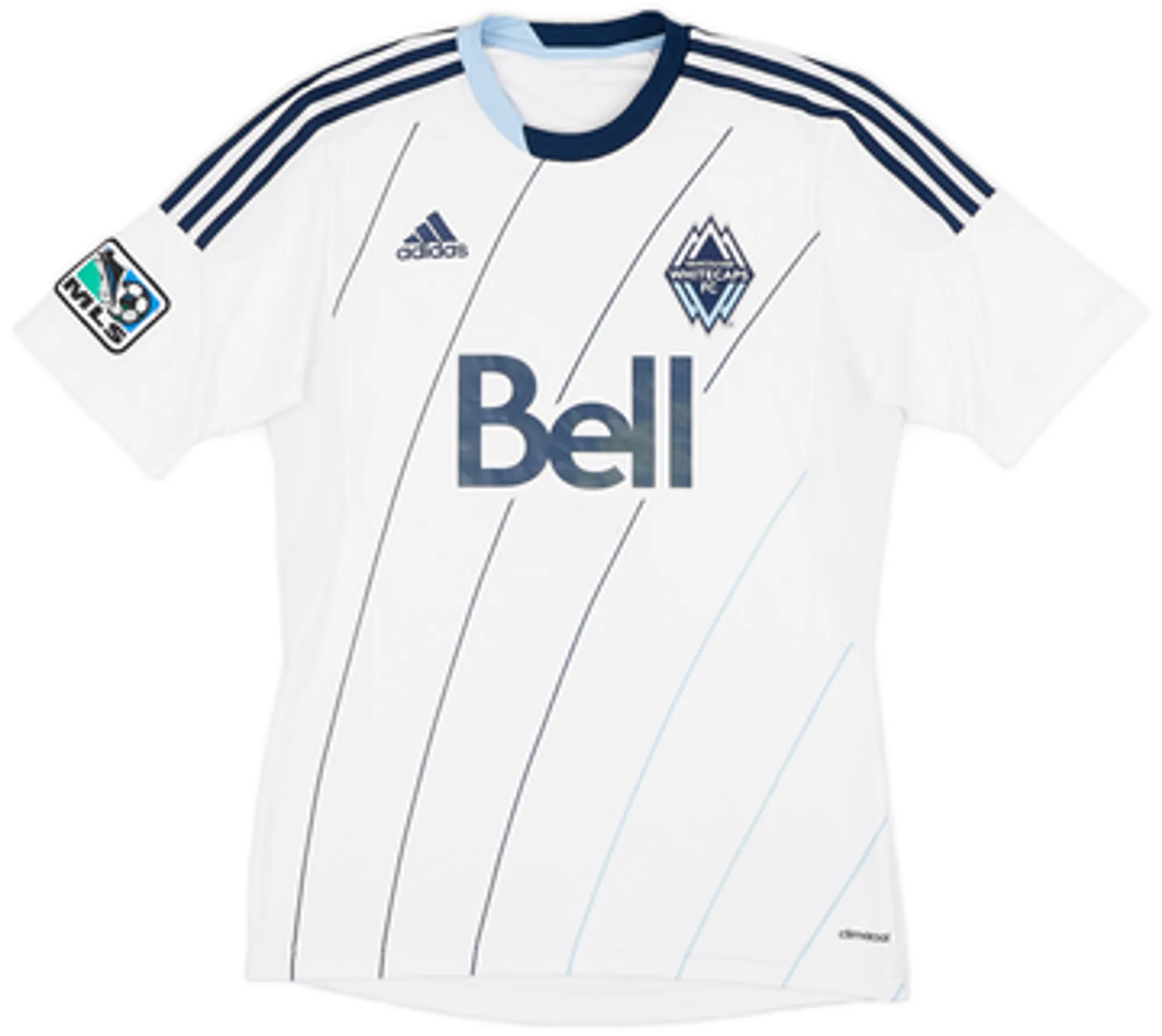 adidas Vancouver Whitecaps Mens SS Player Issue Home Shirt 2013