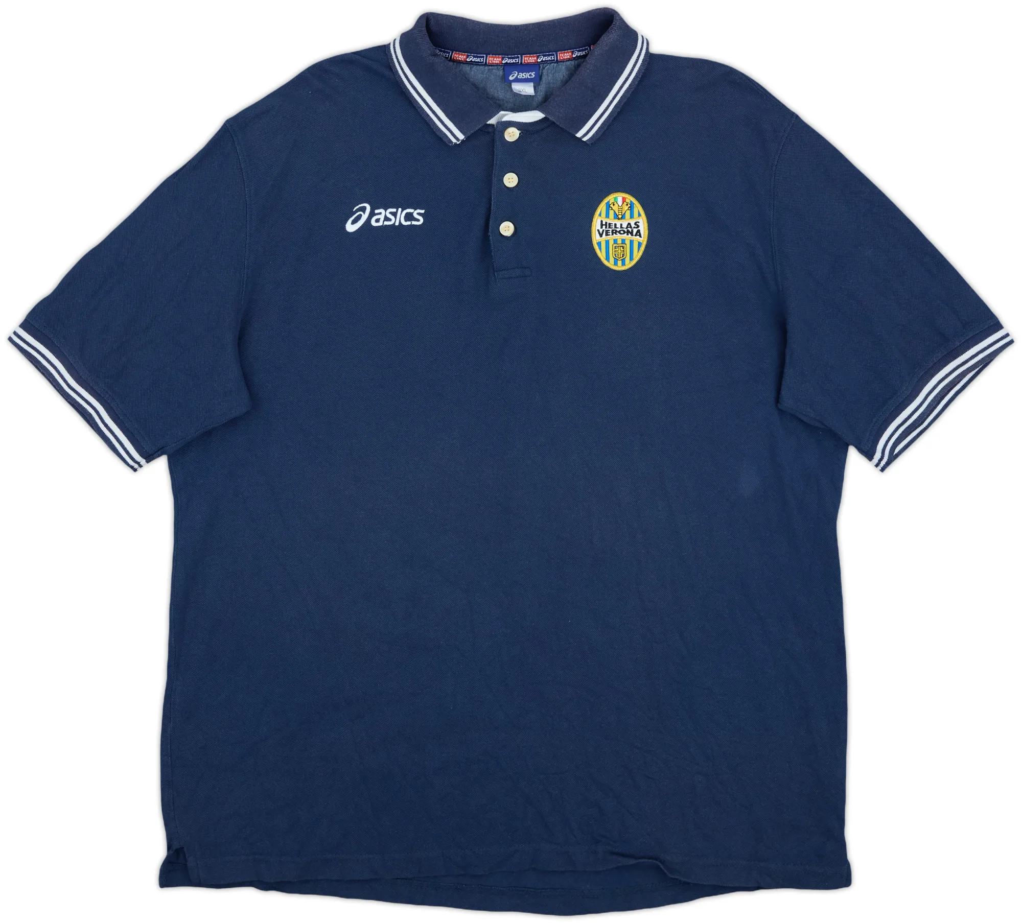 2006-07 Hellas Verona Asics Polo Shirt - 9/10 - (3XL)