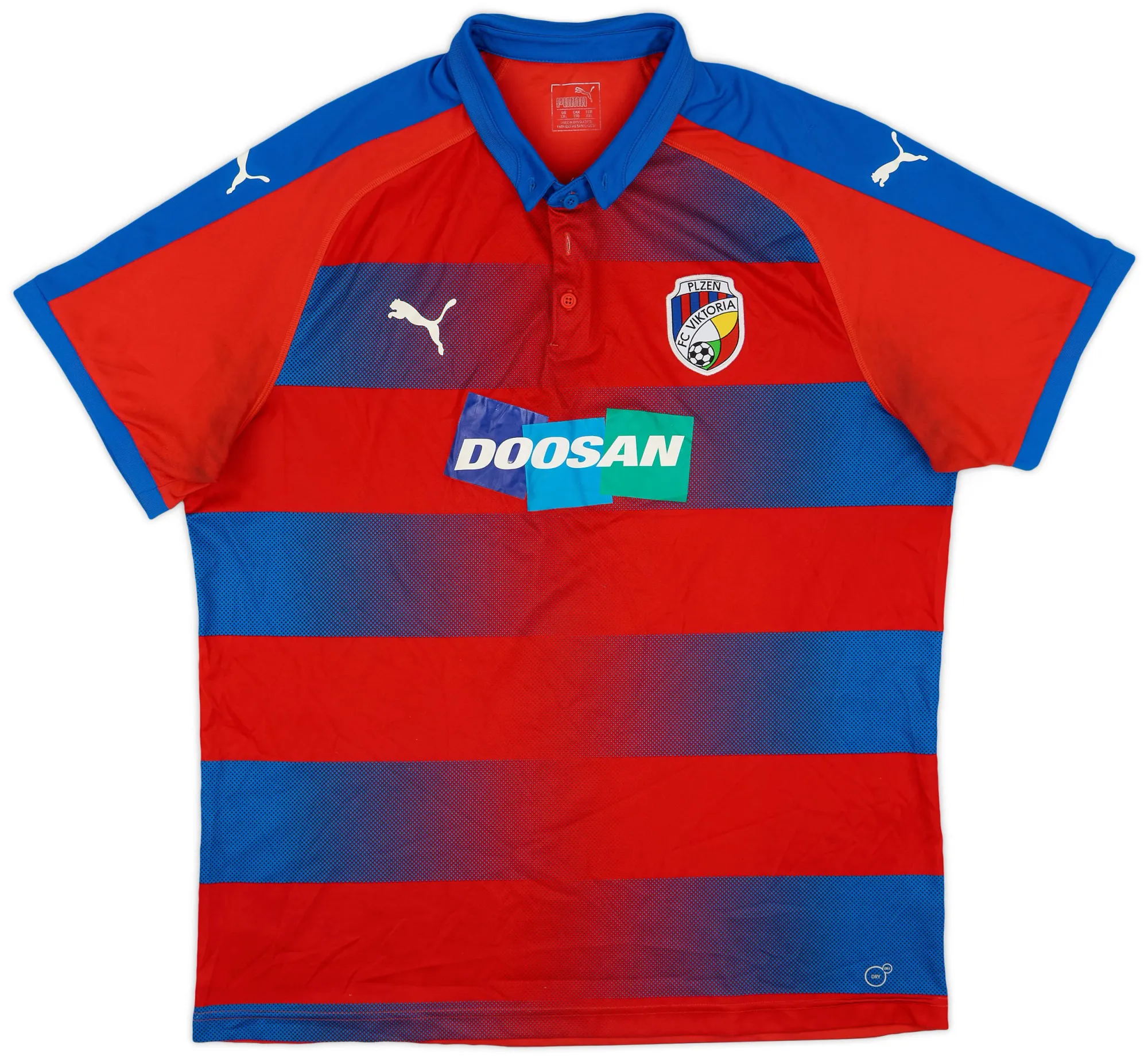 Puma Viktoria Plzen Mens SS Home Shirt 2018/19
