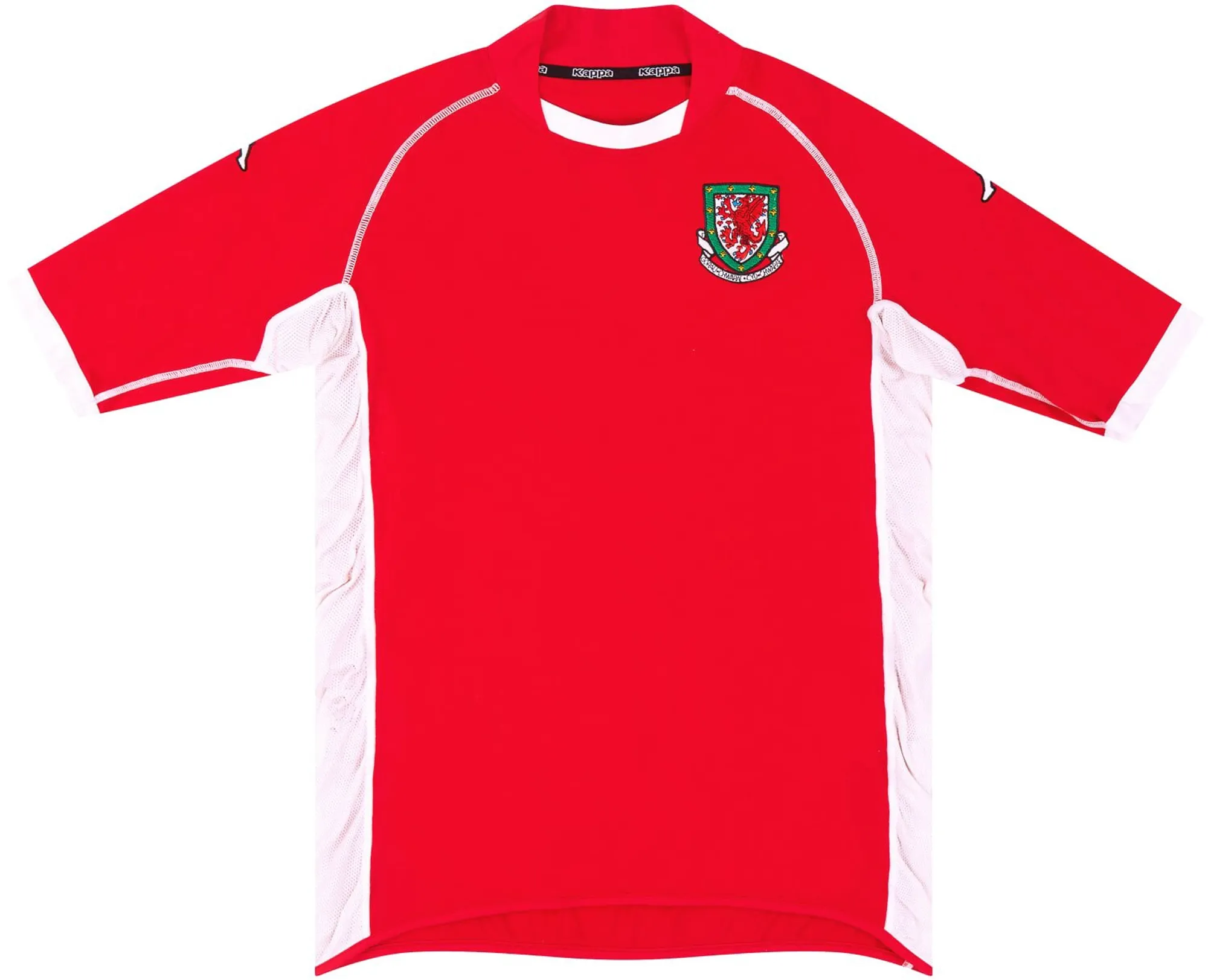 Kappa Wales Mens SS Home Shirt 2002