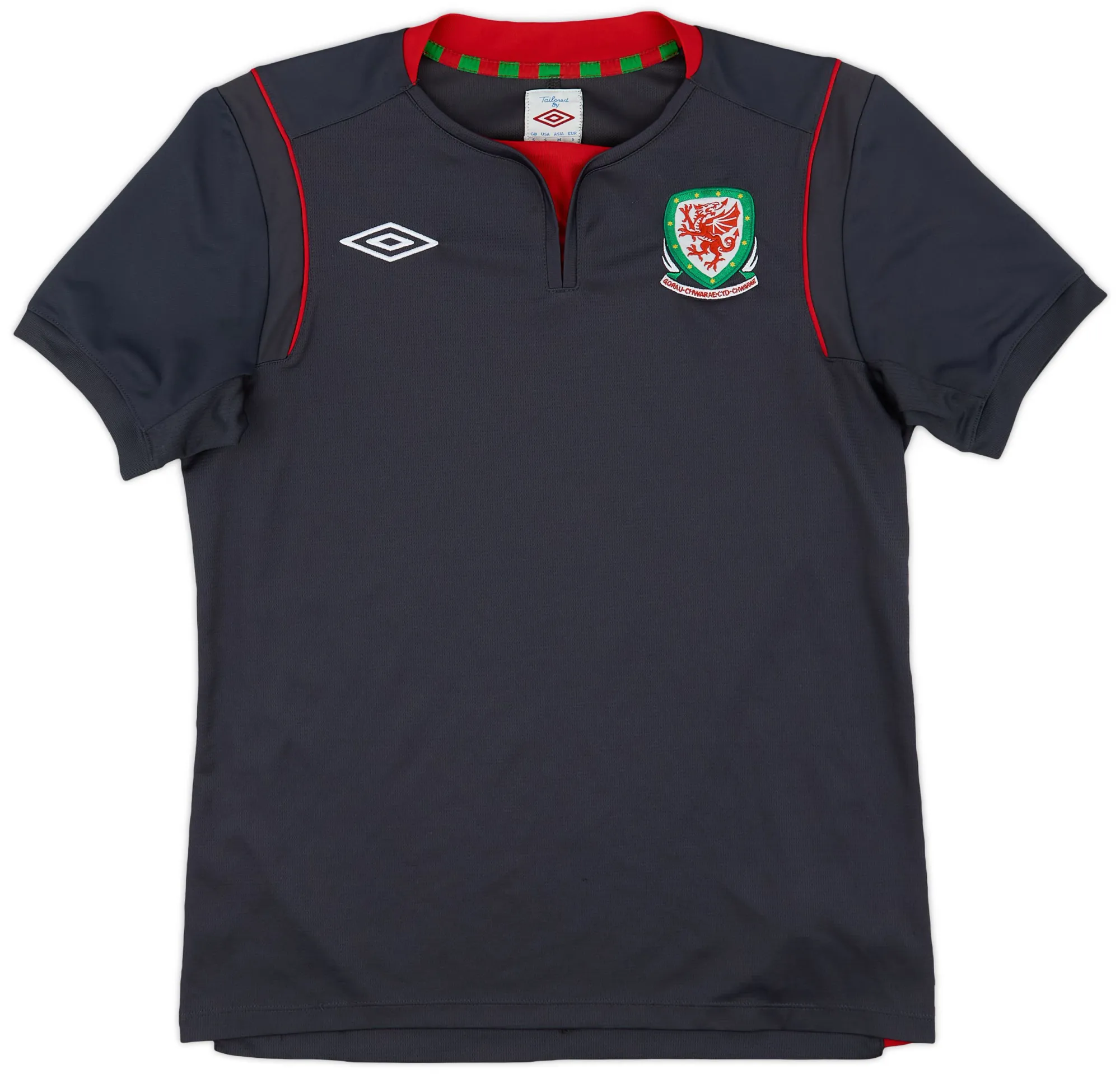 Umbro Wales Mens SS Away Shirt 2011