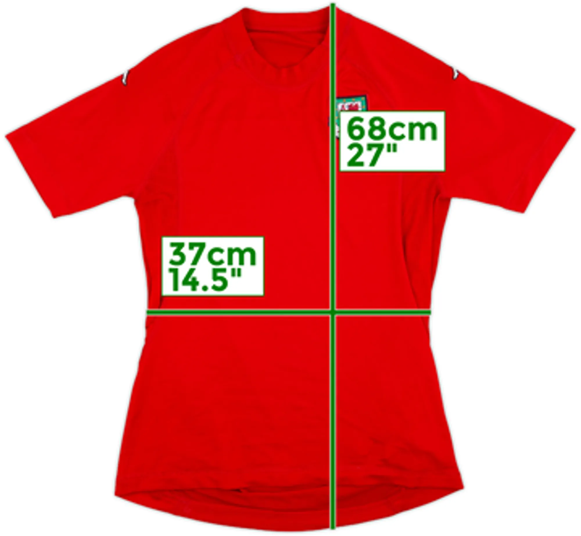 Kappa Wales Mens SS Home Shirt 2004