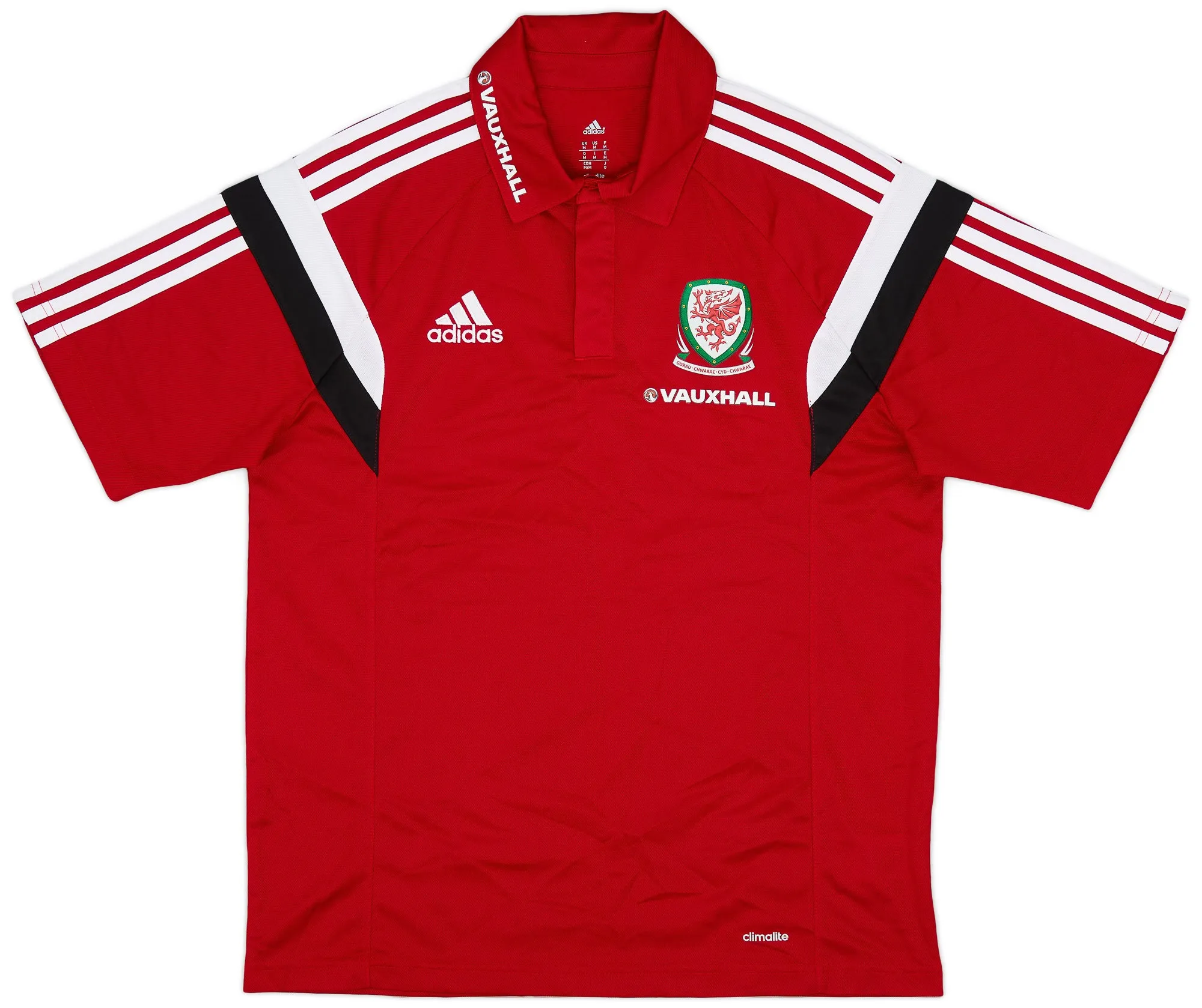 adidas Wales Mens SS Home Shirt 2013