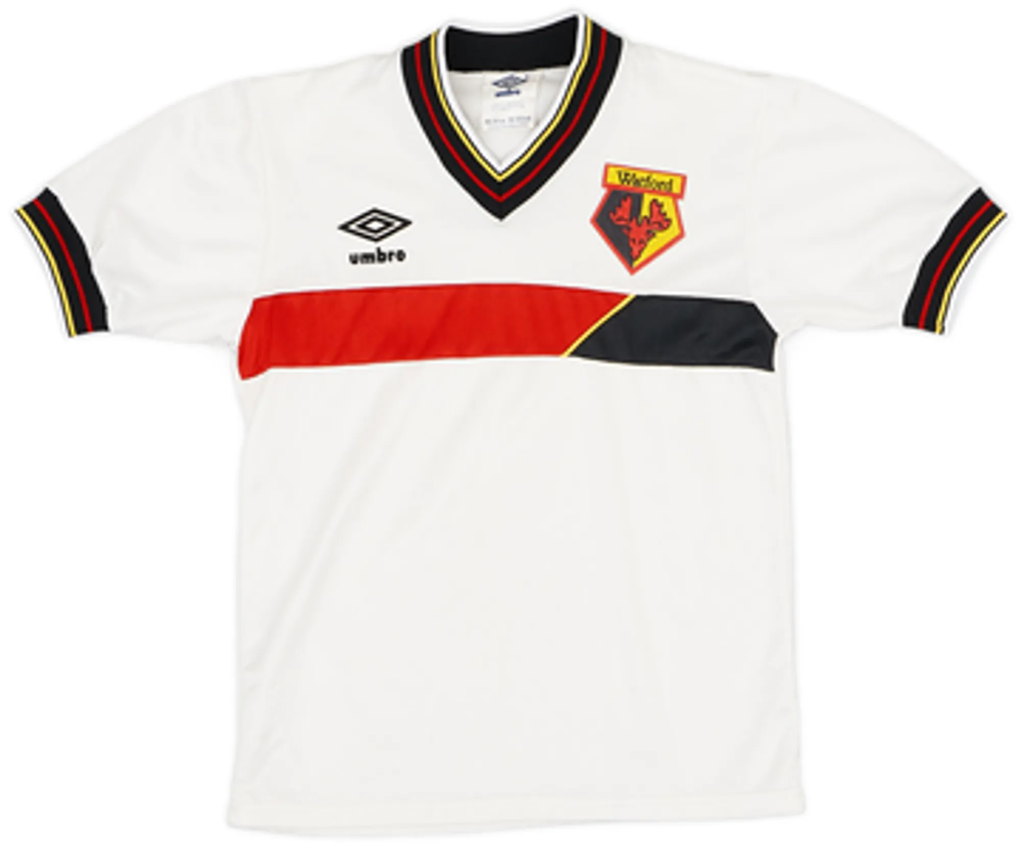 Umbro Watford Boys SS Away Shirt 1985/86