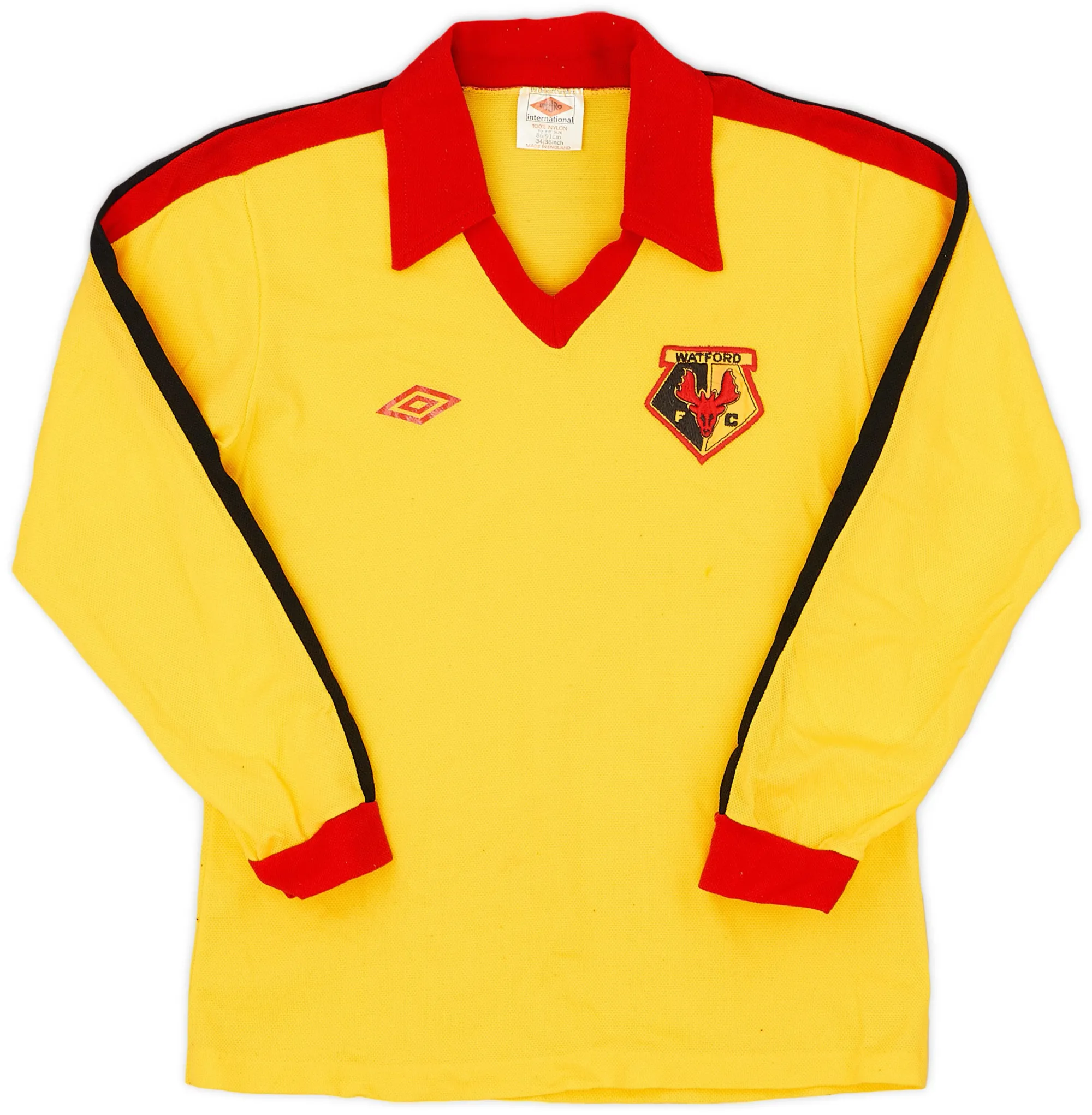 Umbro Watford Mens LS Home Shirt 1978/79