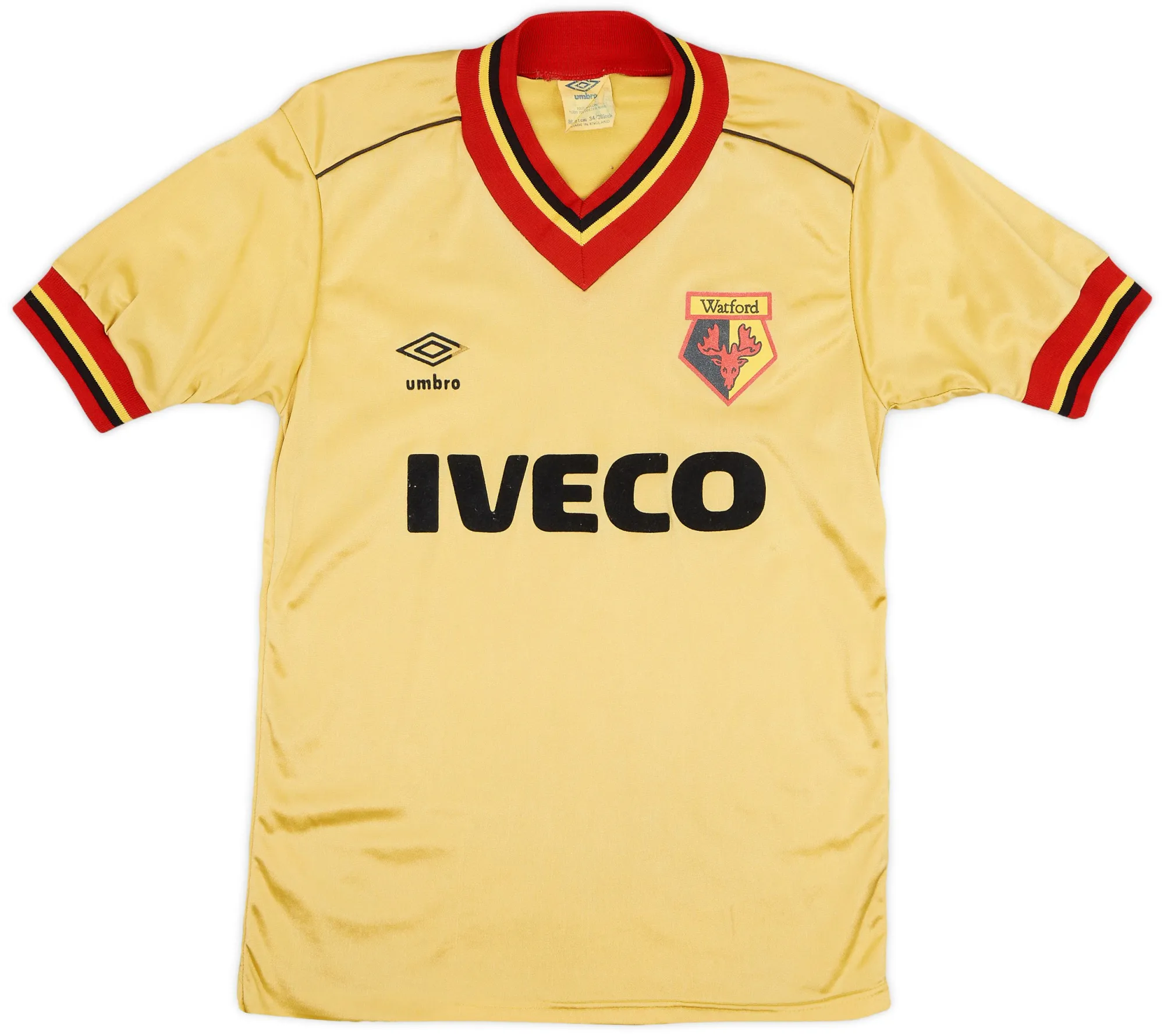 Umbro Watford Mens SS Home Shirt 1982/83
