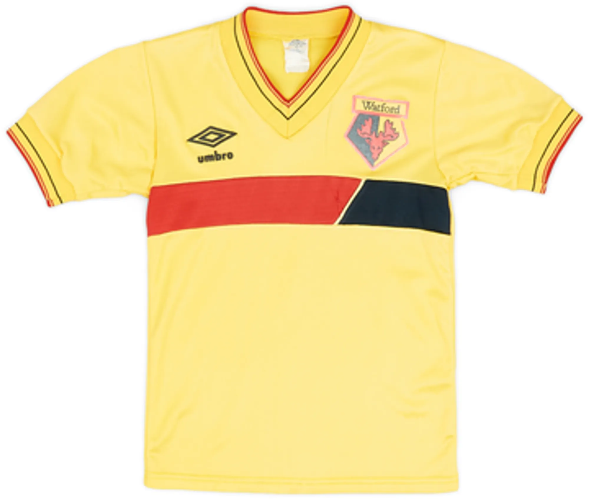 Umbro Watford Boys SS Home Shirt 1985/86