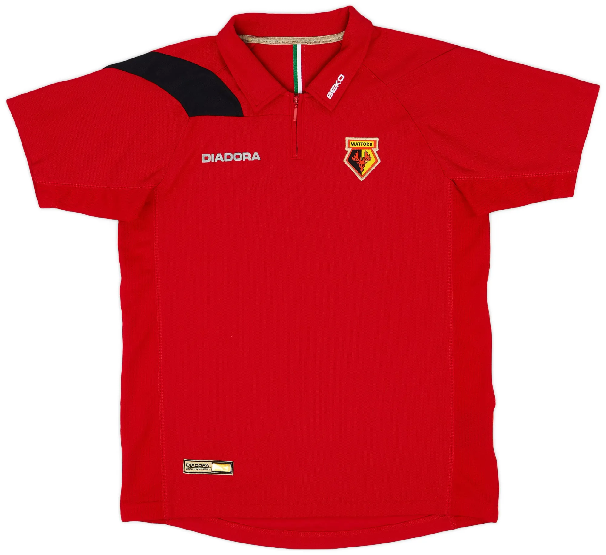 Diadora Watford Mens SS Home Shirt 2007/08